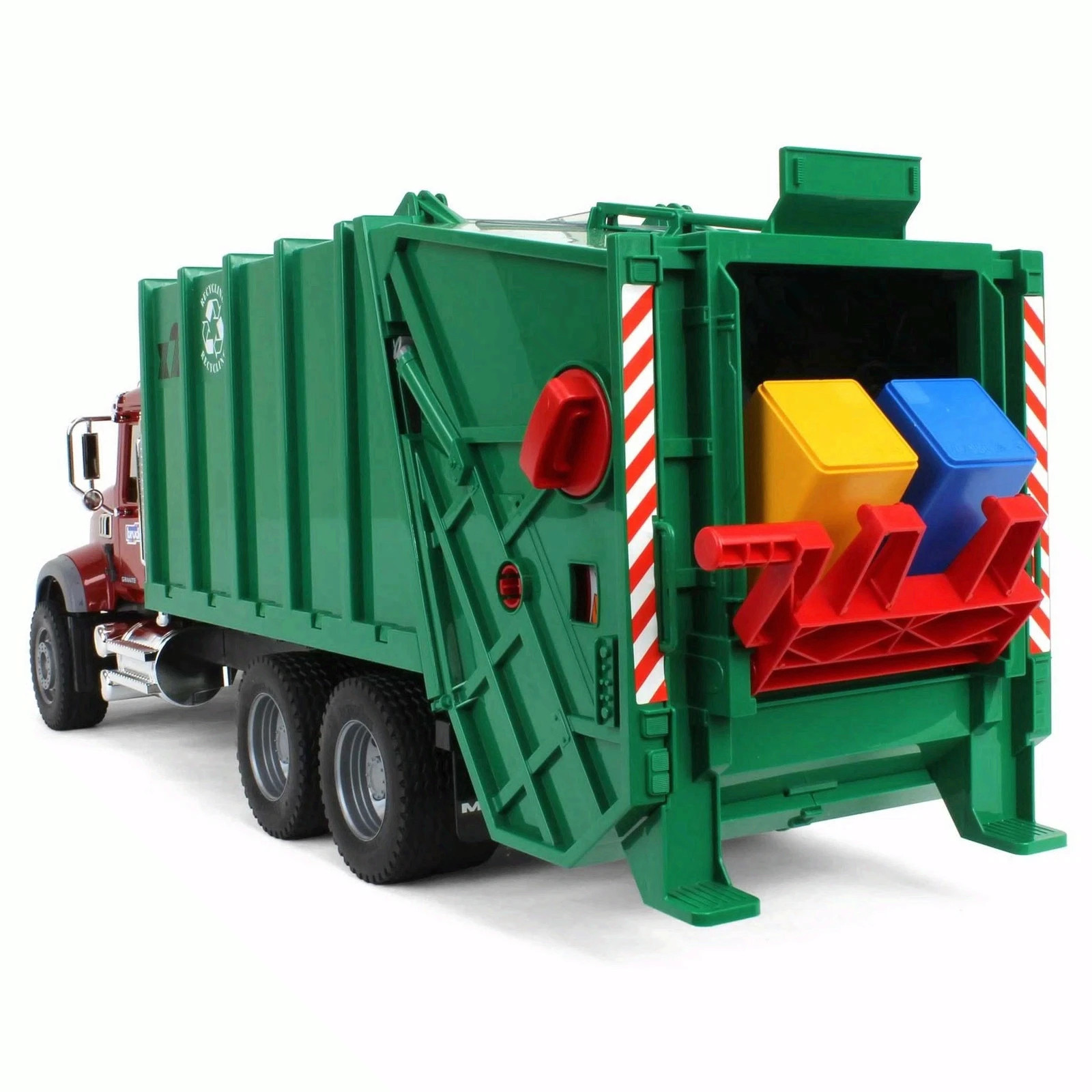 1/16th Bruder MACK Granite Rear Loading Garbage Truck 02812