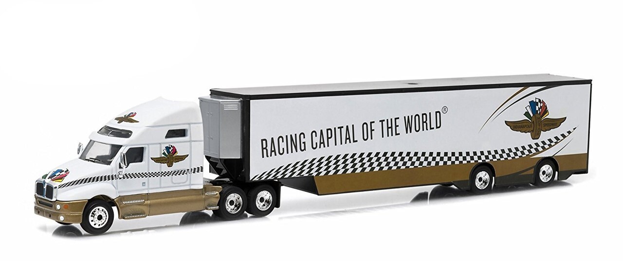 Greenlight 29826 Kenworth T2000 Transporter Indianapolis Motor Speedway 1/64 MIB