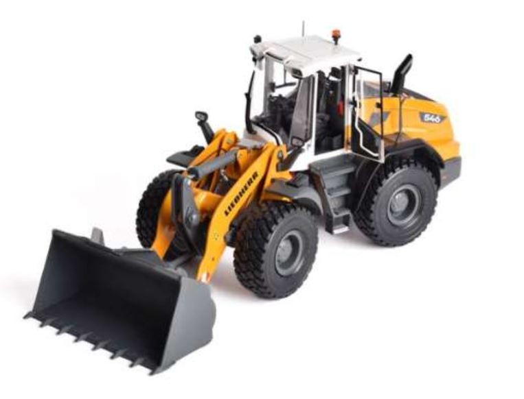 AT-COLLECTION,LIEBHERR L 546 G8 Loader with Michelin XLD Tire-Mounted Digging…