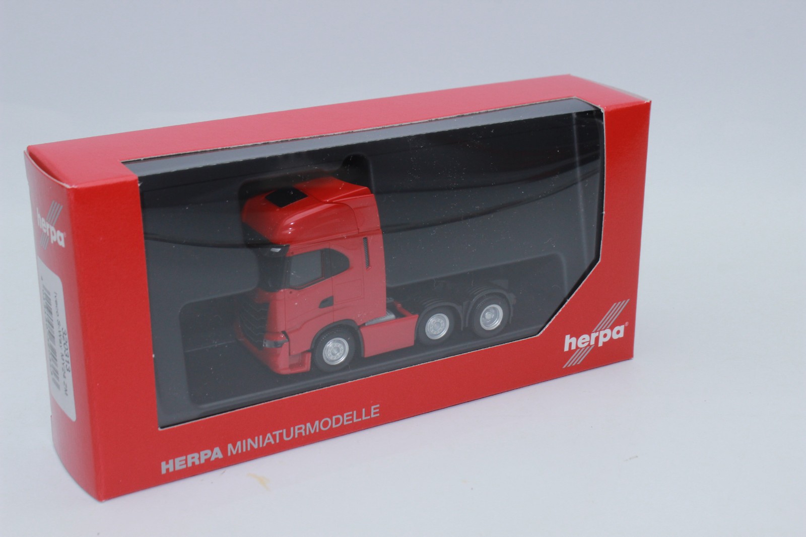 Herpa 320313 Iveco S-Way MY24 Tractor 3-Axle Red 1:87 New OVP