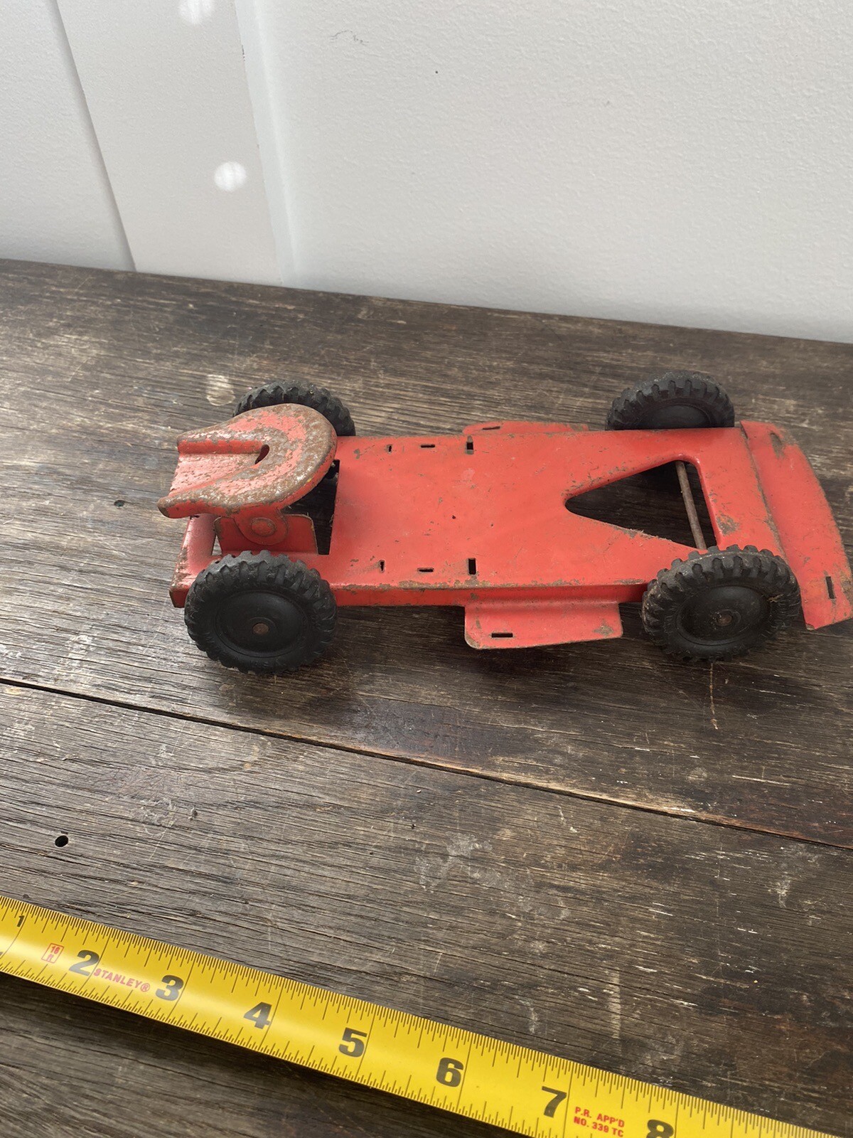 Vintage Wyandotte Semi Truck Pickup Rolling Chassis Red FREE SHIPPING
