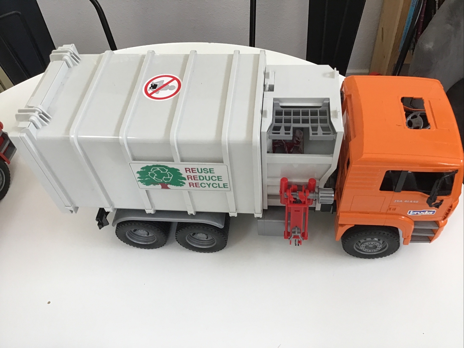 bruder toys trucks (set Of Three), Used Condition