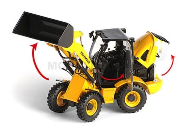 ROS R1510 YANMAR V8 Wheel Bucket – 1:32 KM0