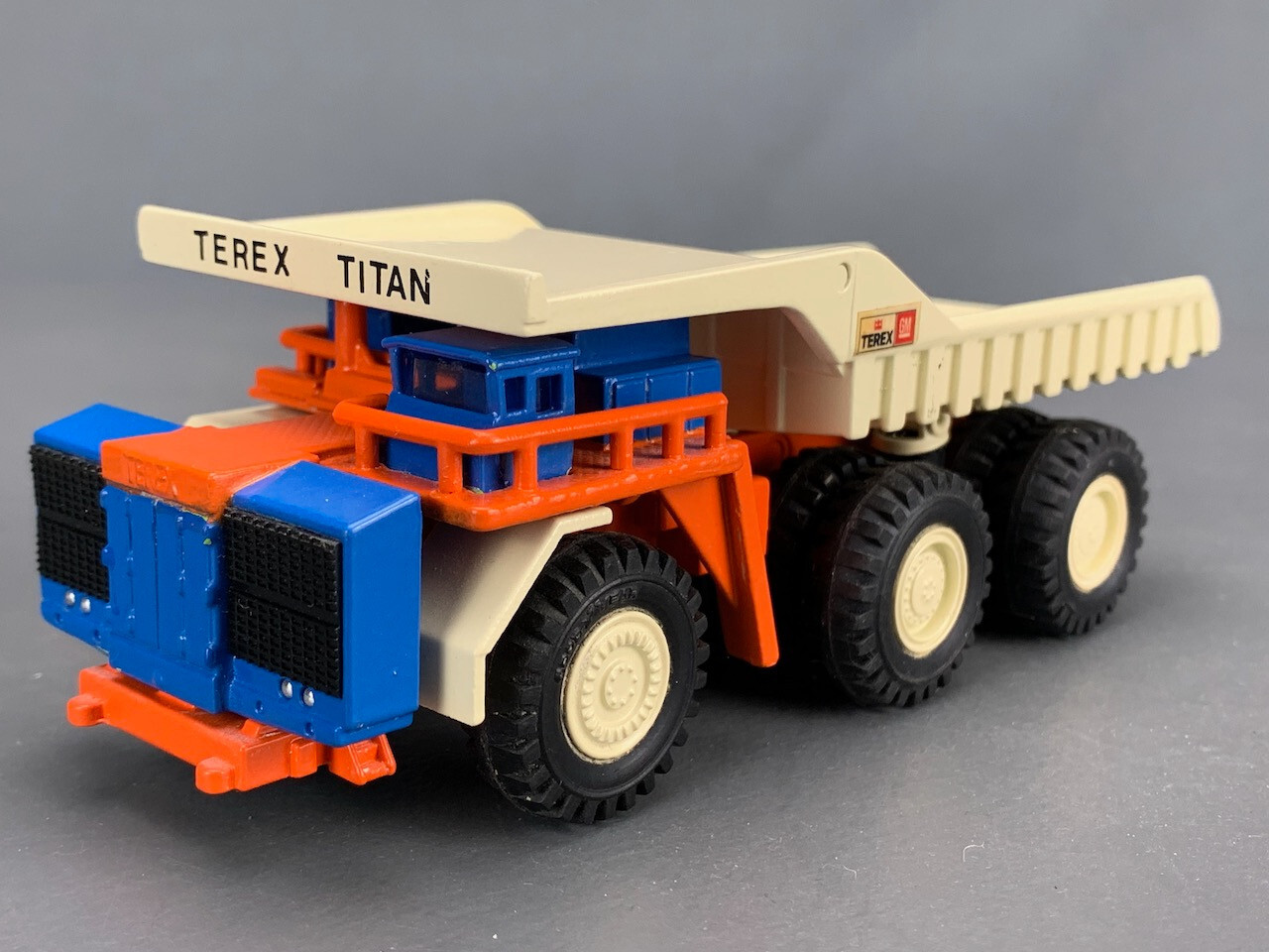 Vintage Shinsei Mini Power Diecast Westar TEREX TITAN Mine Dump Truck D0879