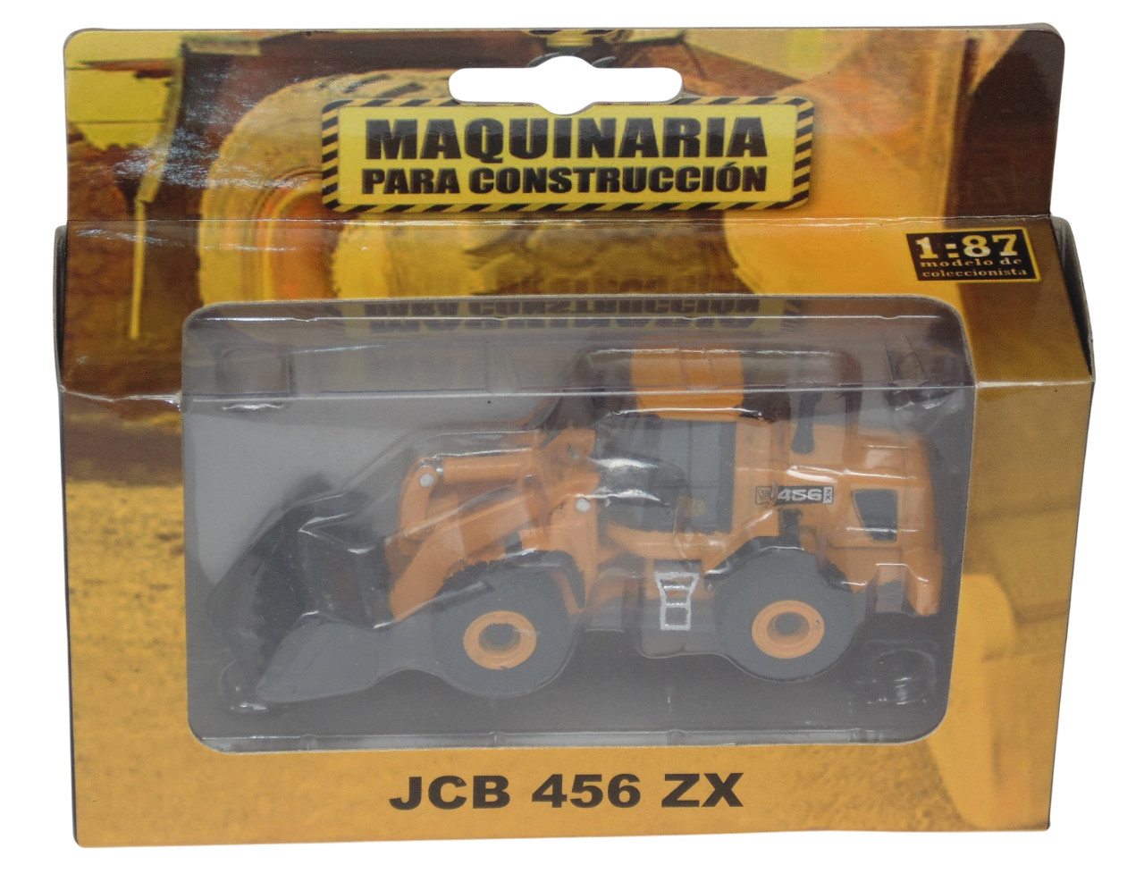 JCB 456 ZX CARGADORA MAQUINARIA PARA CONSTRUCCION 1:87 DIECAST COLOMBIA
