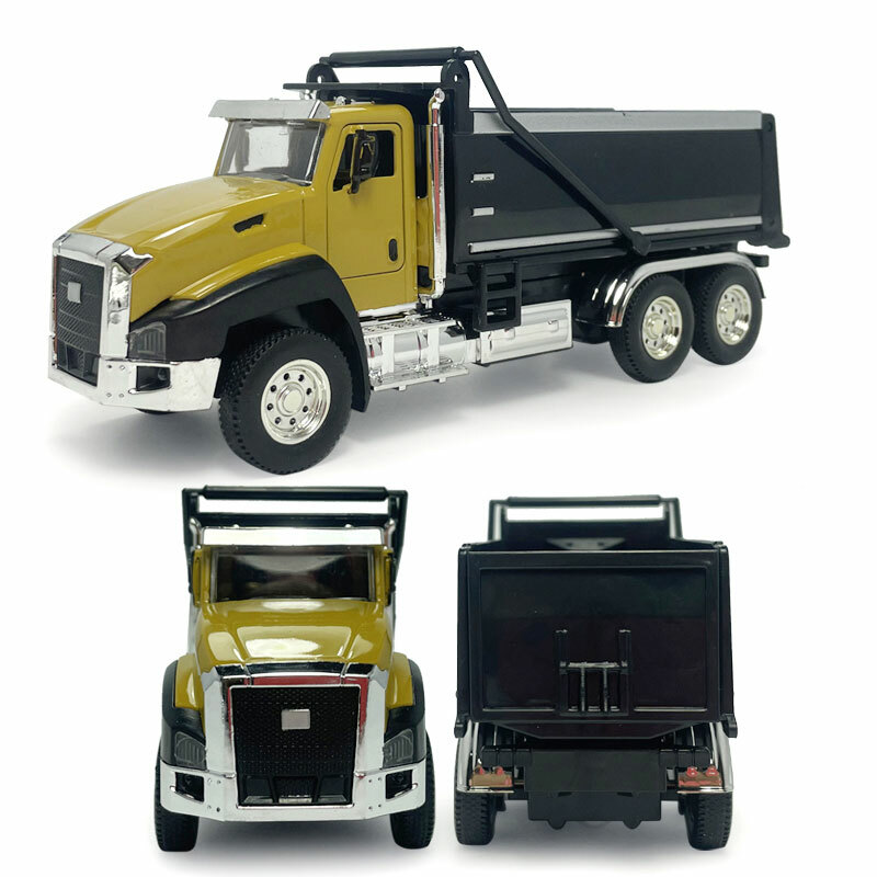 1/50 Dump Truck Toy Model Car Construction Vehicle Diecast Toy Cars Boys Toys
