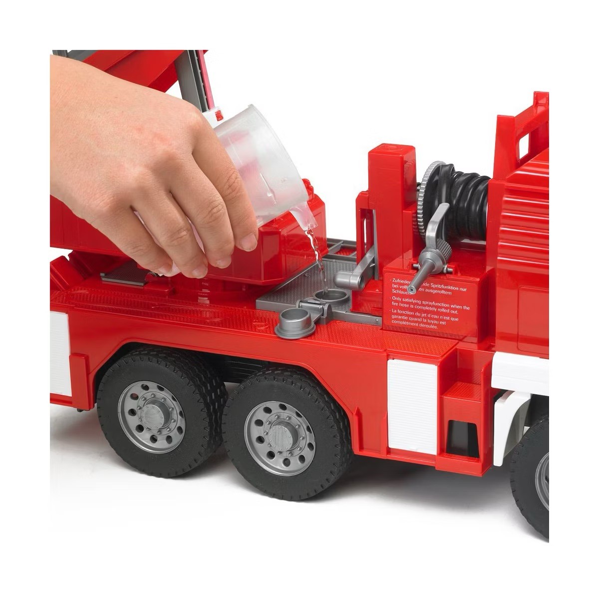 Bruder #02771 MAN TGA Fire Engine with Ladder Water Pump #2771