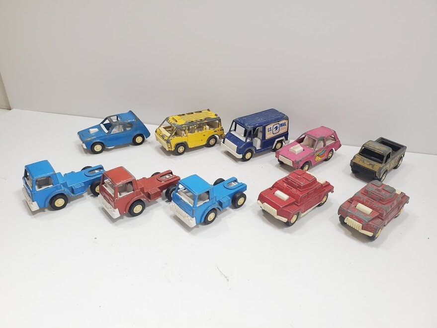 (10) Assorted 1970s Tootsie Toy Car Lot, See Description for More