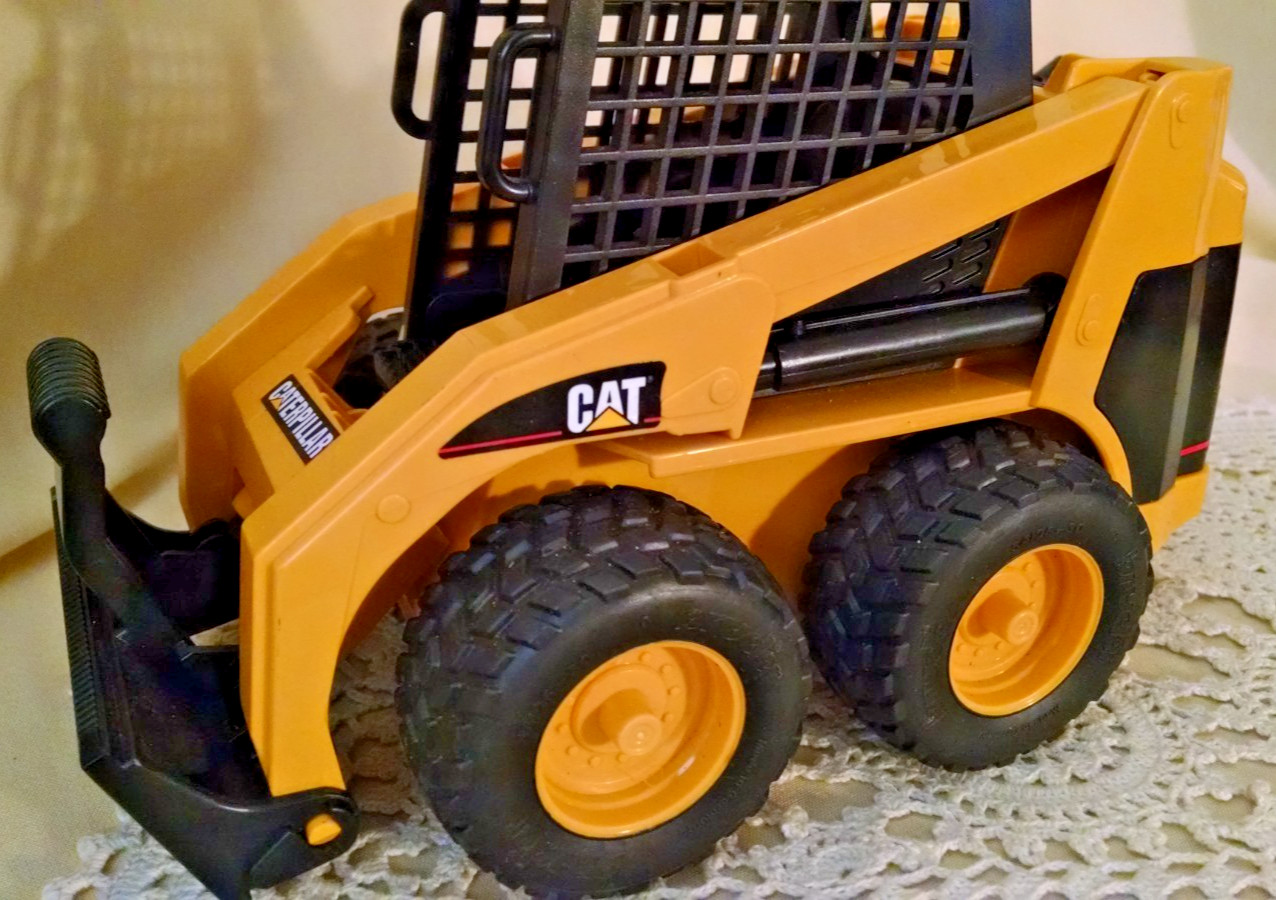 Bruder CAT Caterpillar Skid Steer Loader Plastic Loose Made Germany 1152/02 Used