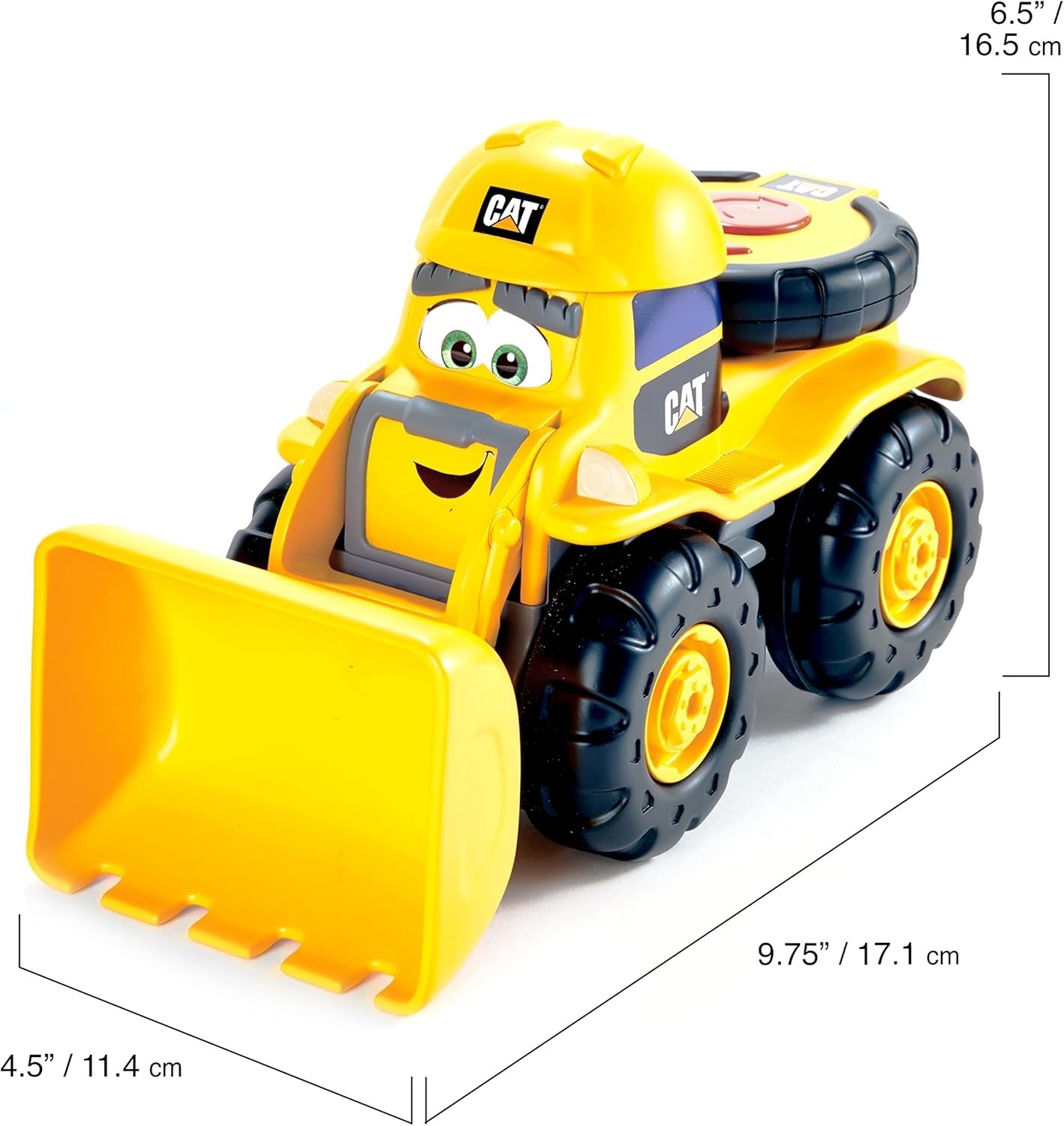Engaging 10.5″ CAT RC Loader Truck with Simple Remote Control & Imaginative Play
