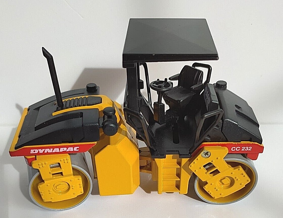 JOAL 1:35 DIE CAST VIBRATING ROLLER WORKING MEDIUM DYNAPAC CC 232 ART 199