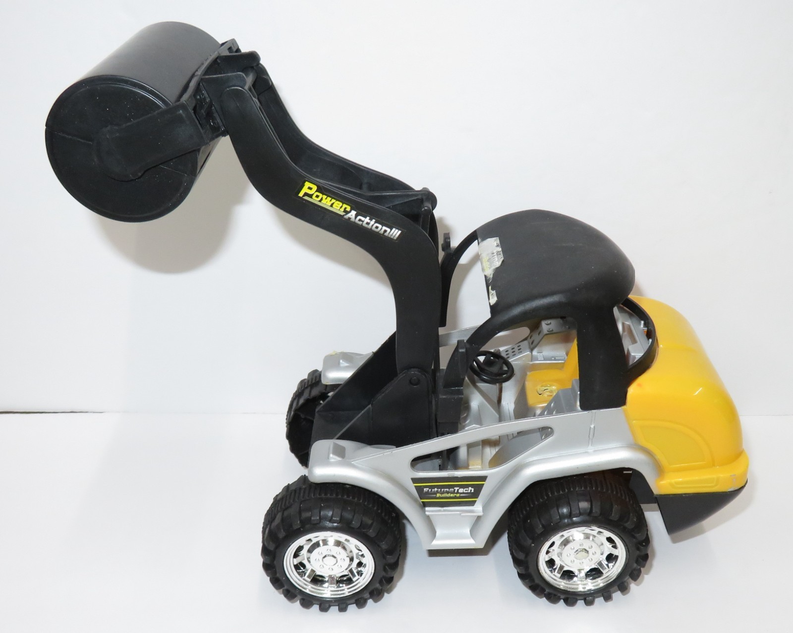 LOT of 4 Future Tech Builders Construction Vehicles Close to GI Joe 1:18 Scale