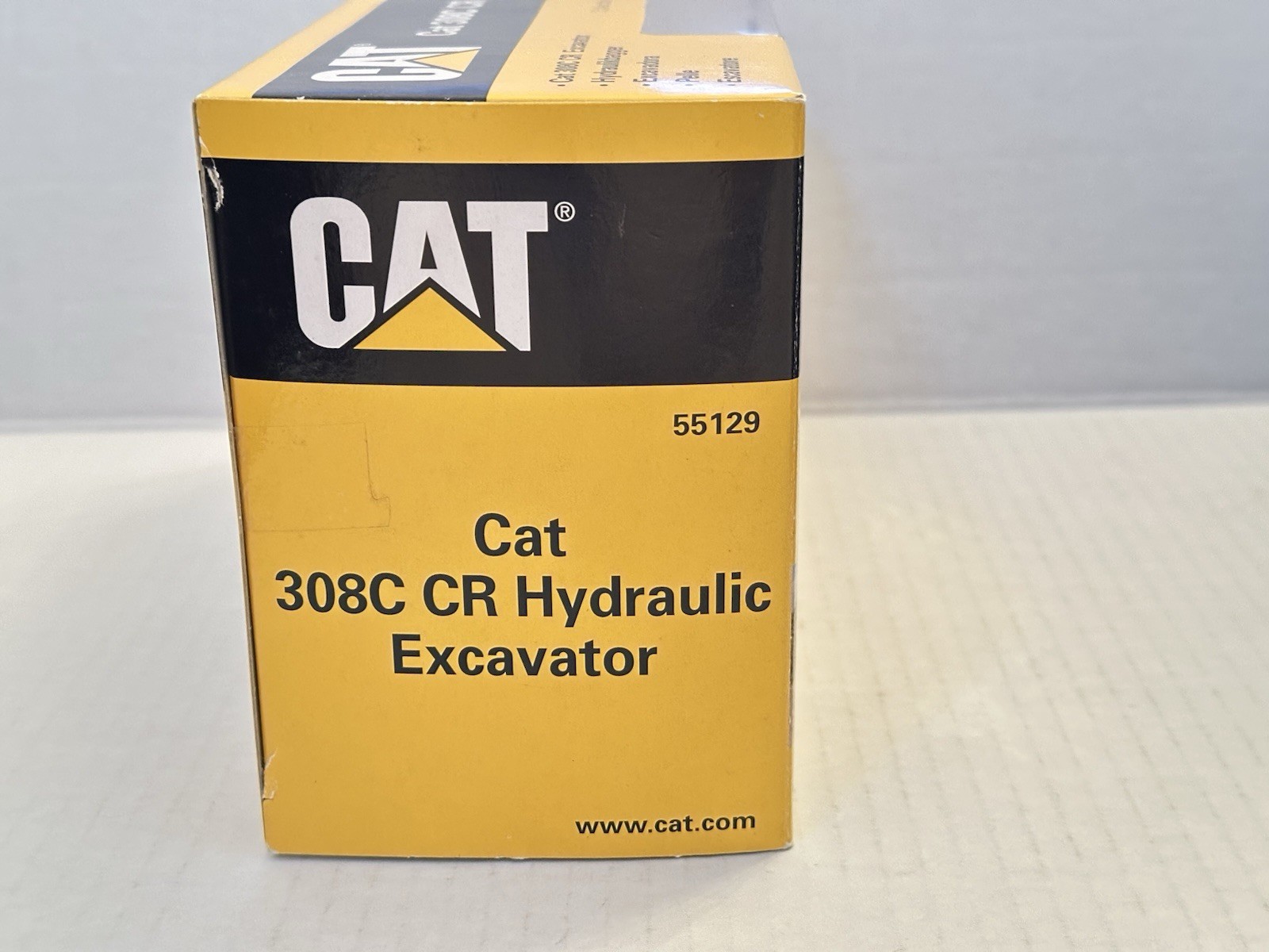 NORSCOT CAT 1:50 55129 308C CR Hydraulic Excavator Yellow