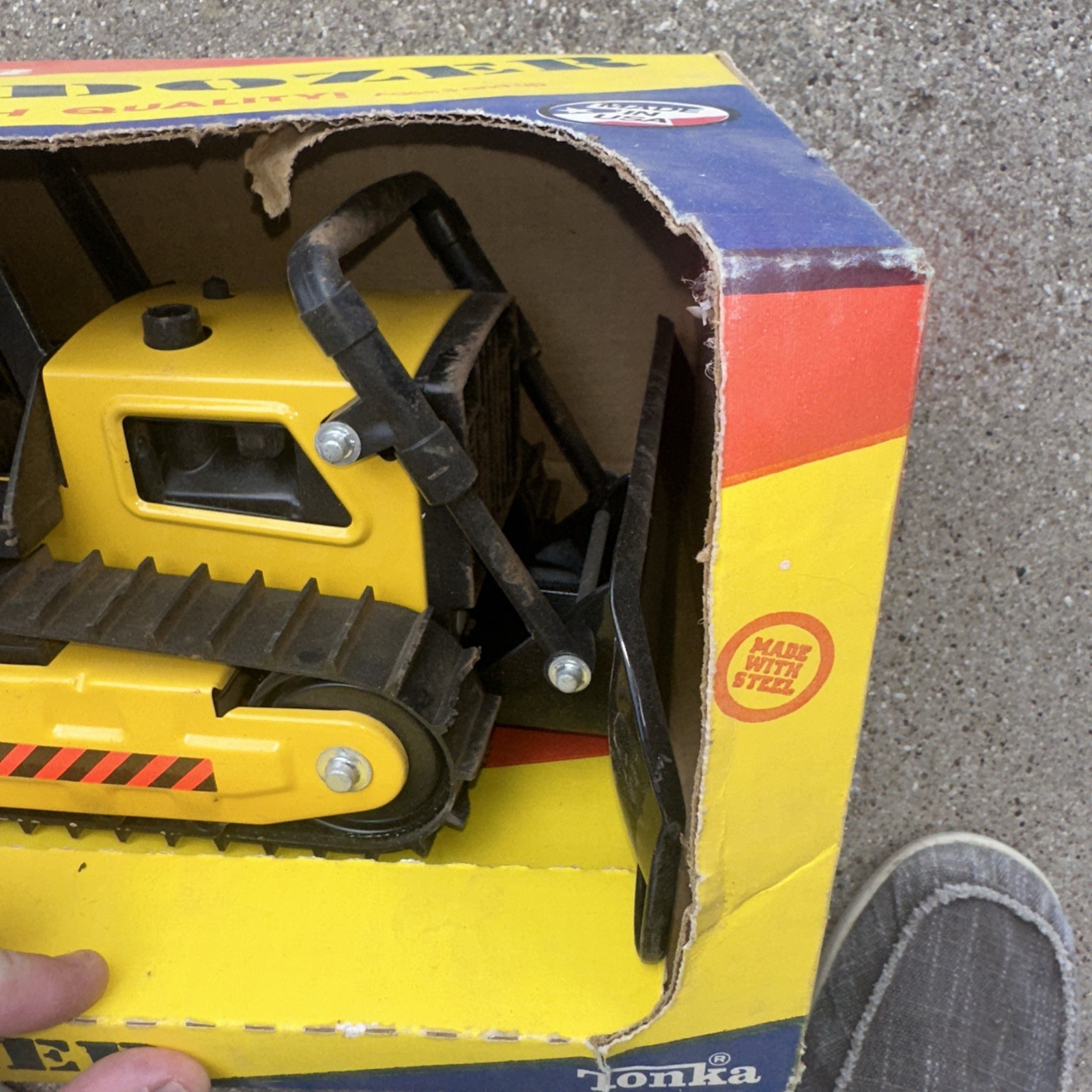 Vintage Tonka #2961 Bulldozer Unopened In Box