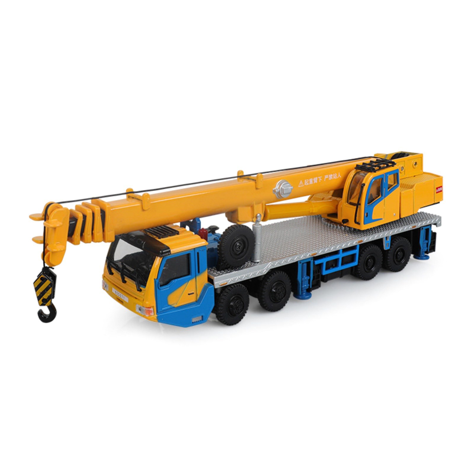 Alloy 1/55 Scale Machinery Lift Crane Truck Vehicle Model Decor Toy Collection