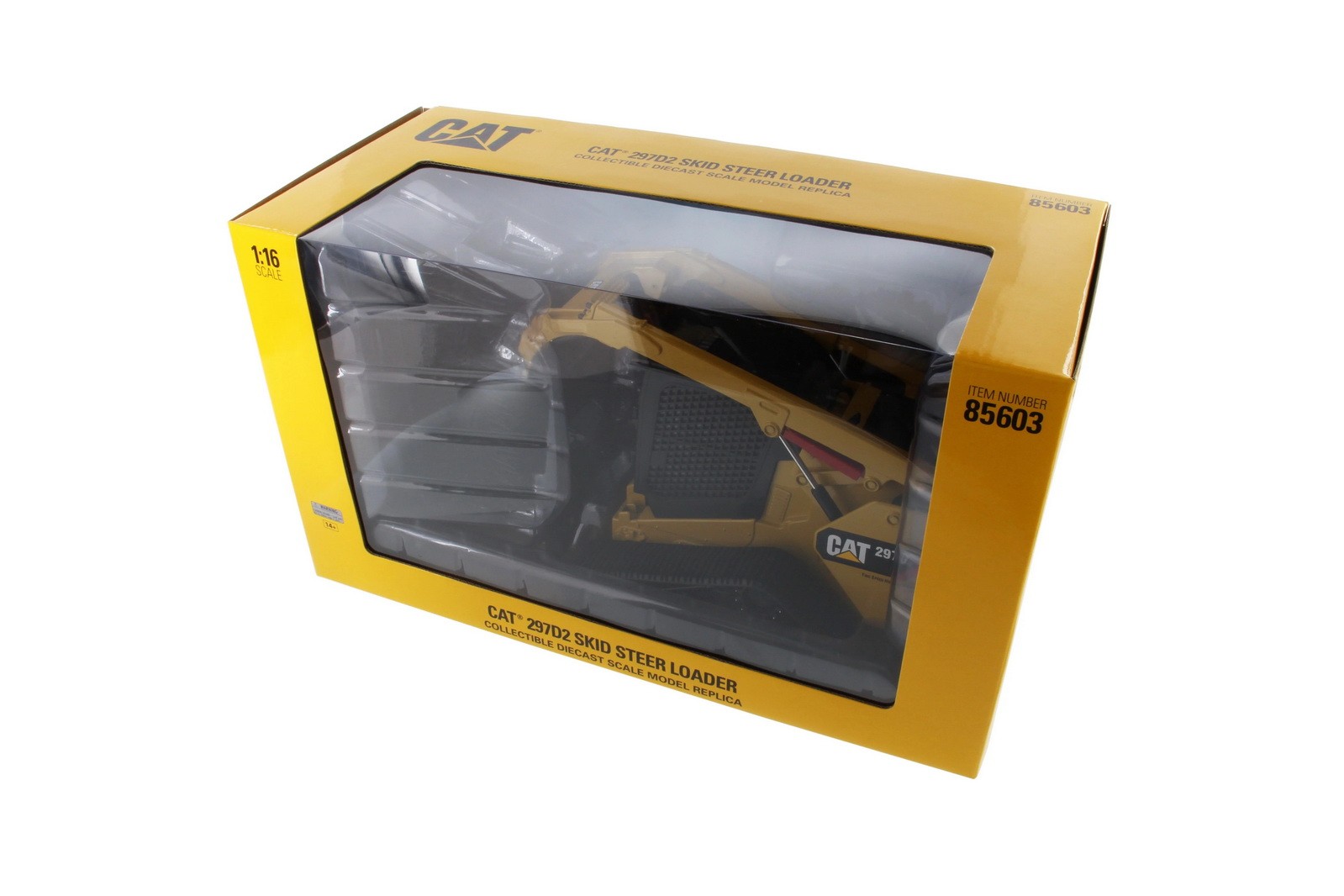 DM 1/16 Scale Compact Track Loader Diecast Model Construction Toy 85603
