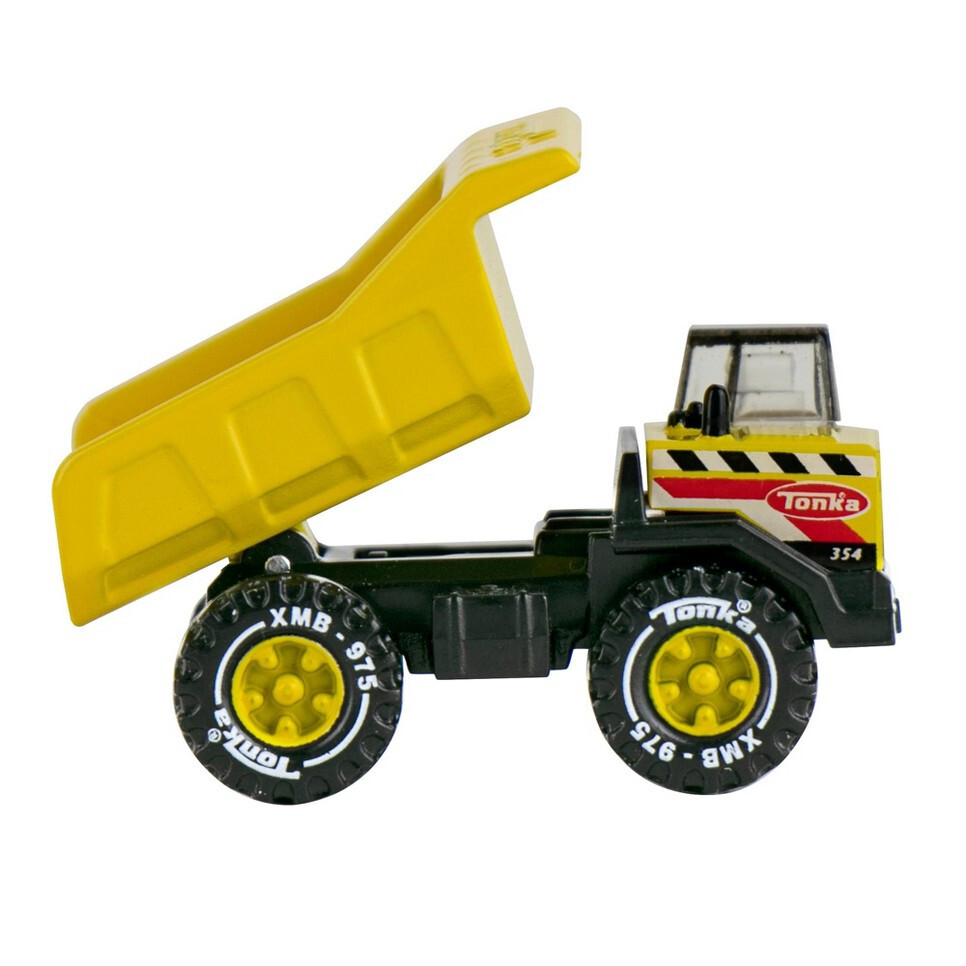 LOT of 12 – World’s Smallest Mini TONKA Mighty Dump Truck Miniature Micro Toy