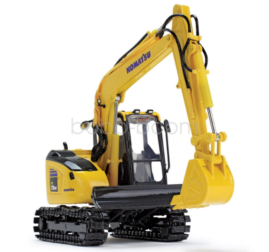 1:50 First Gear KOMATSU PC78US-11 Excavator Construction Machine Diecast Model