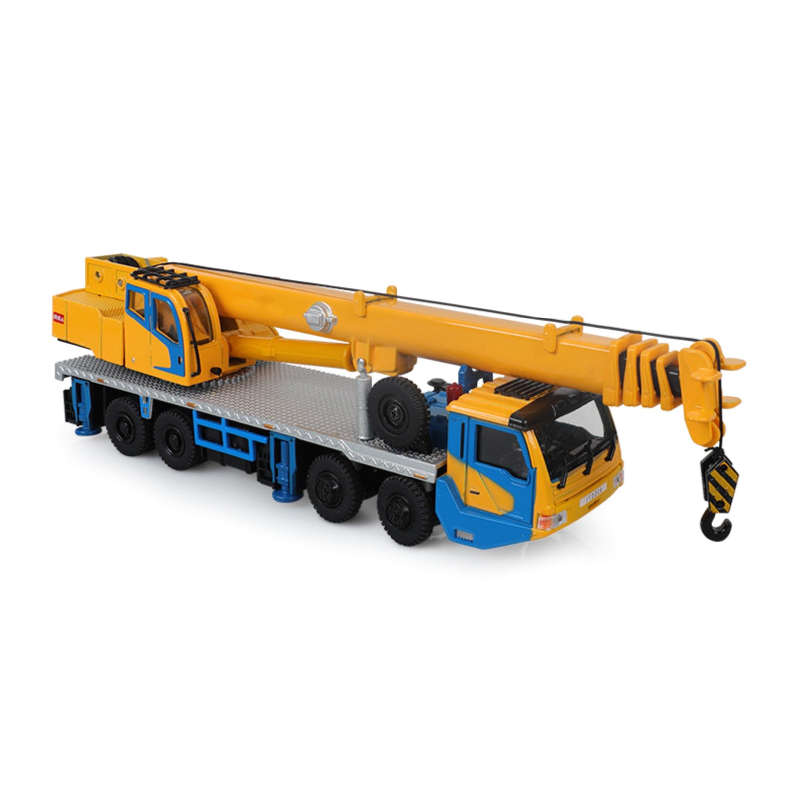 Alloy 1/55 Scale Machinery Lift Crane Truck Vehicle Model Decor Toy Collection