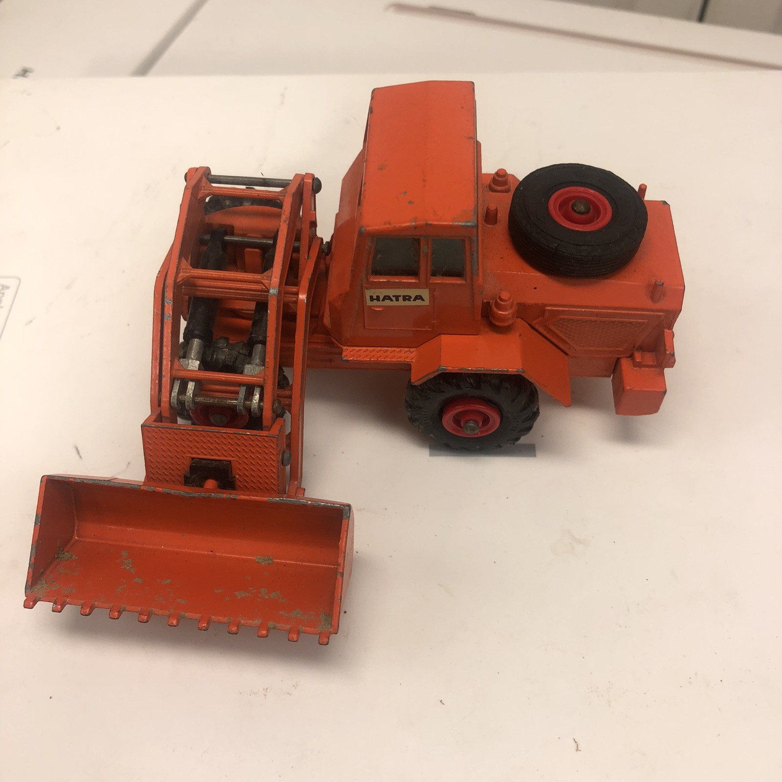 Vintage Lesney Hoveringham King Size HATRA Tractor Shovel & Tipper #1 Matchbox