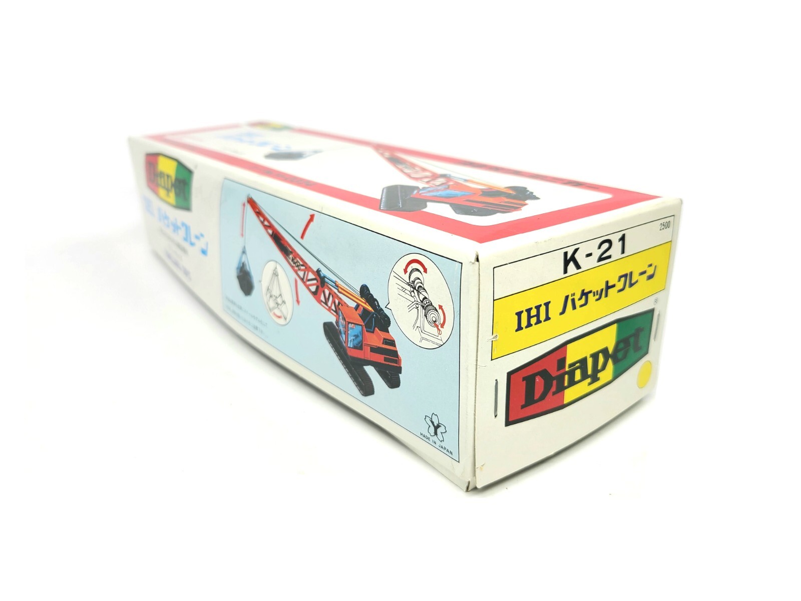 IHI K1600 Lattice Crane with Clam Bucket – Diapet 1:50 Scale Diecast Model #K-21