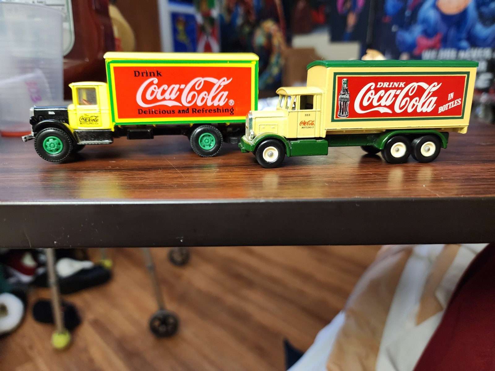 AHL 1011 Mack BM COCA-COLA Box Van 1/64 “Hartoy” & “Days Gone” Truck Too!