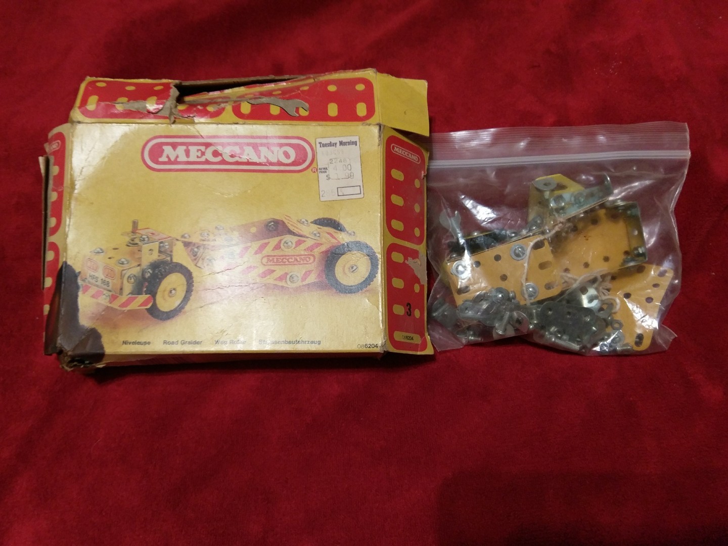MECCANO ROAD GRADER