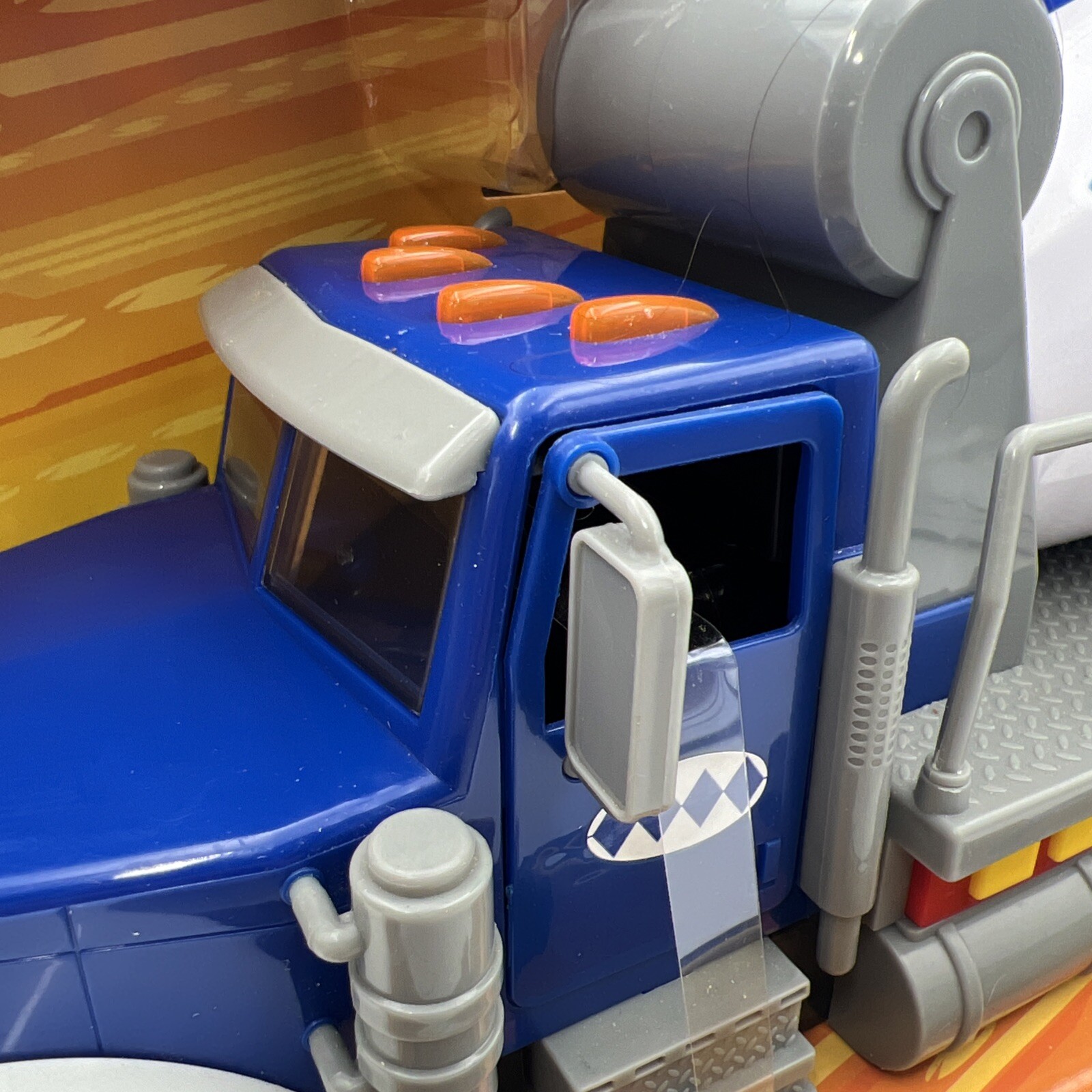 Adventure Force Cement Mixer Toy Truck with Lights and Sounds 16″