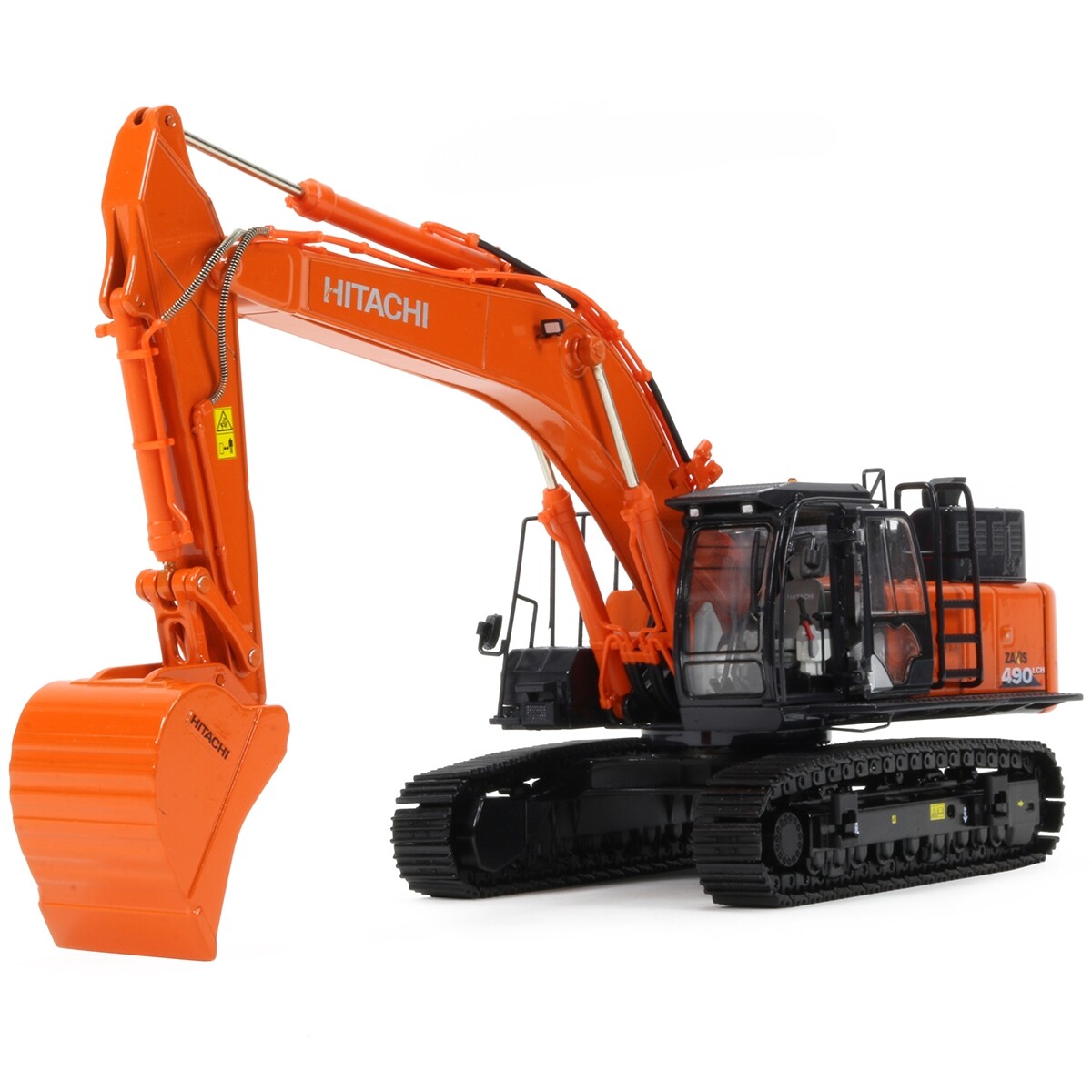 Hitachi Zaxis ZX490LCH-6 Excavator – TMC 1:50 Scale Diecast Model New