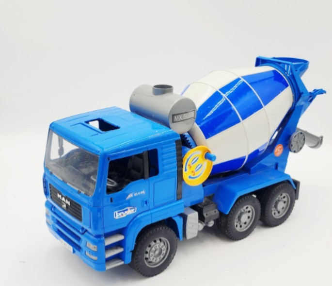 Vintage 2001 Bruder MAN 2002 TGA Cement Mixer MX500 Germany