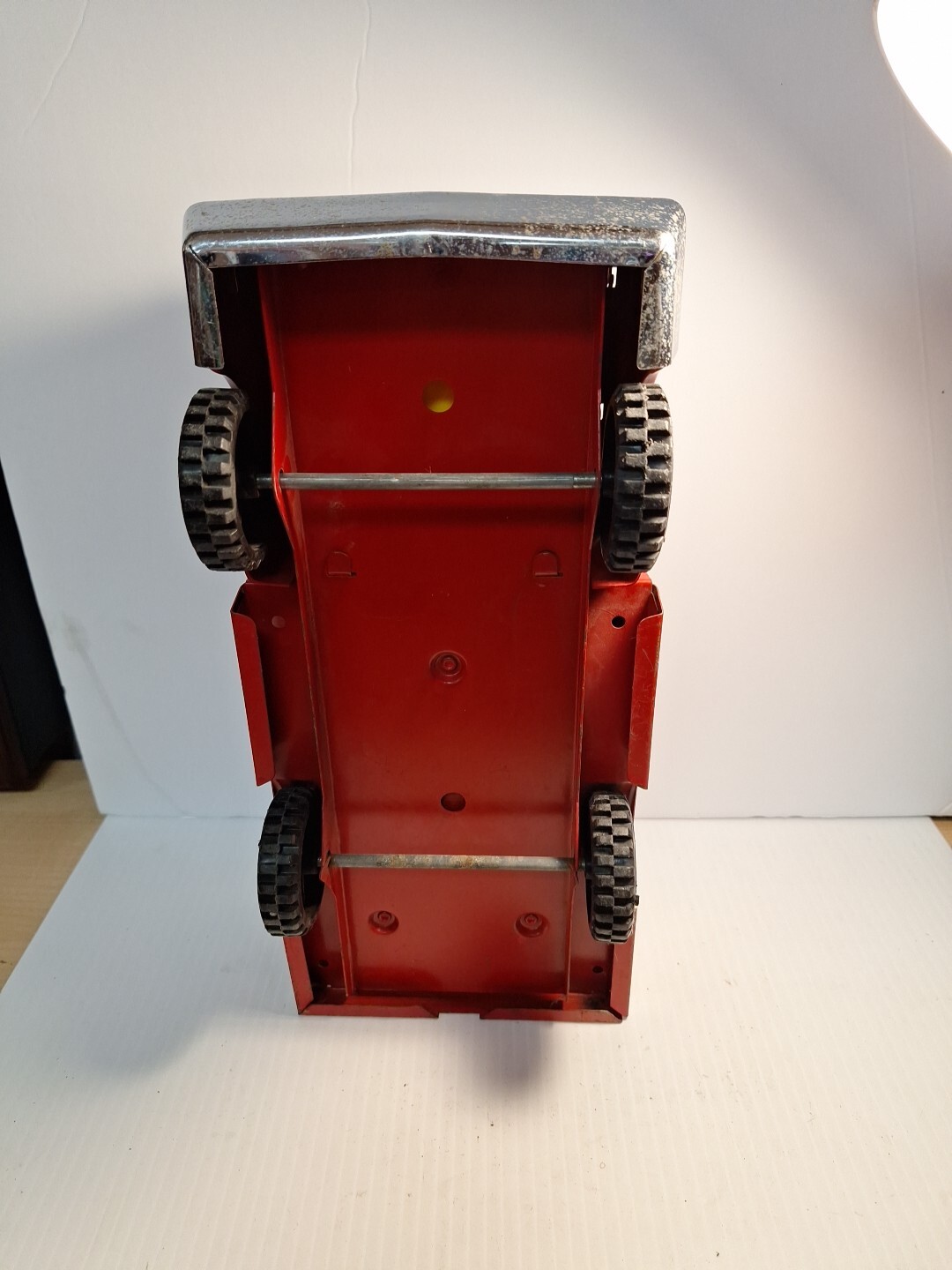 Vintage Pressed Metal Structo Fire Truck