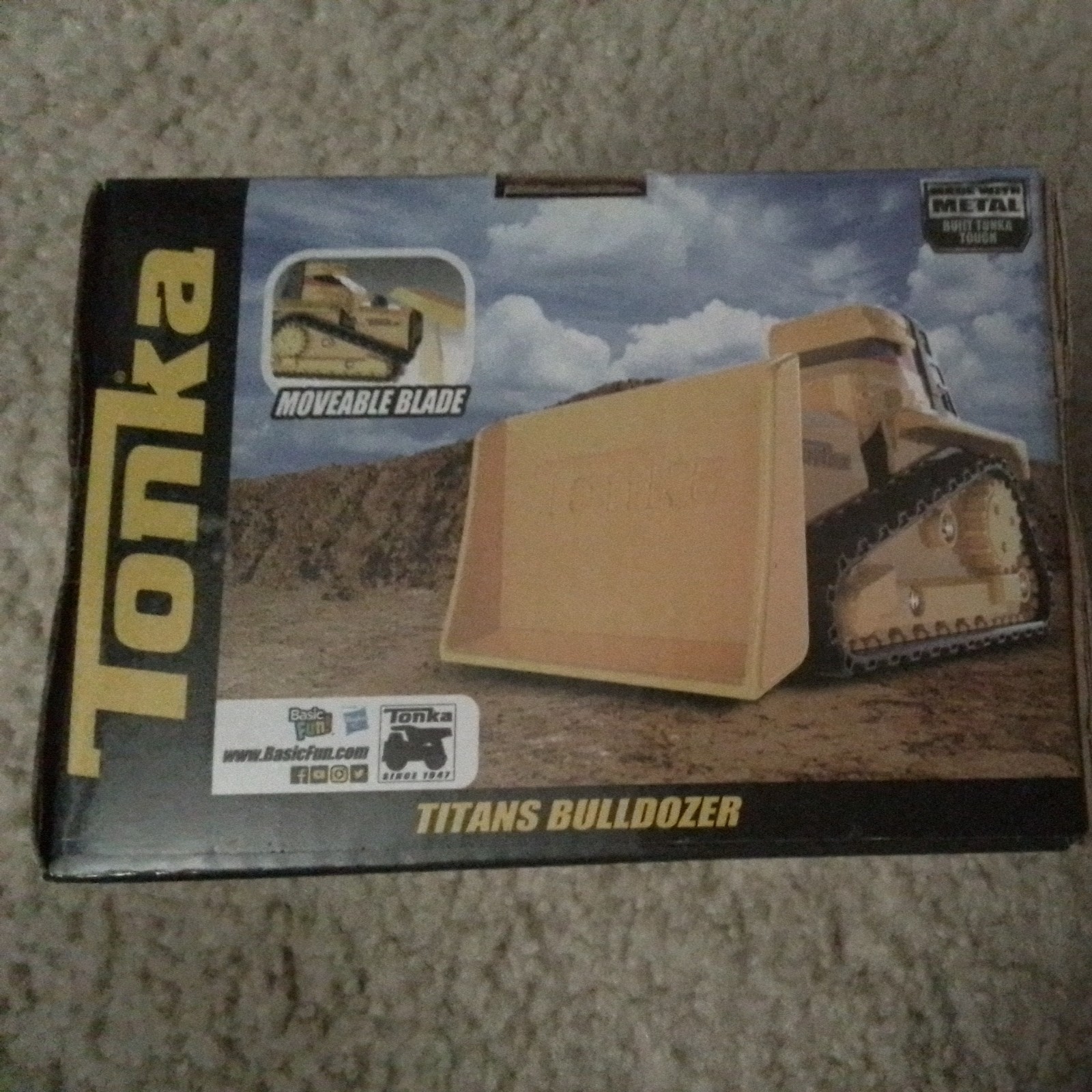 Tonka Titans Bulldozer made with metal – Built Tonka Tough NEW