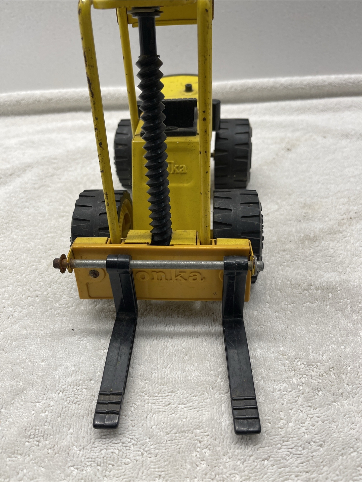 Vintage Tonka Truck 52900 Pressed Steel Metal Toy Forklift XR-101 1970’s