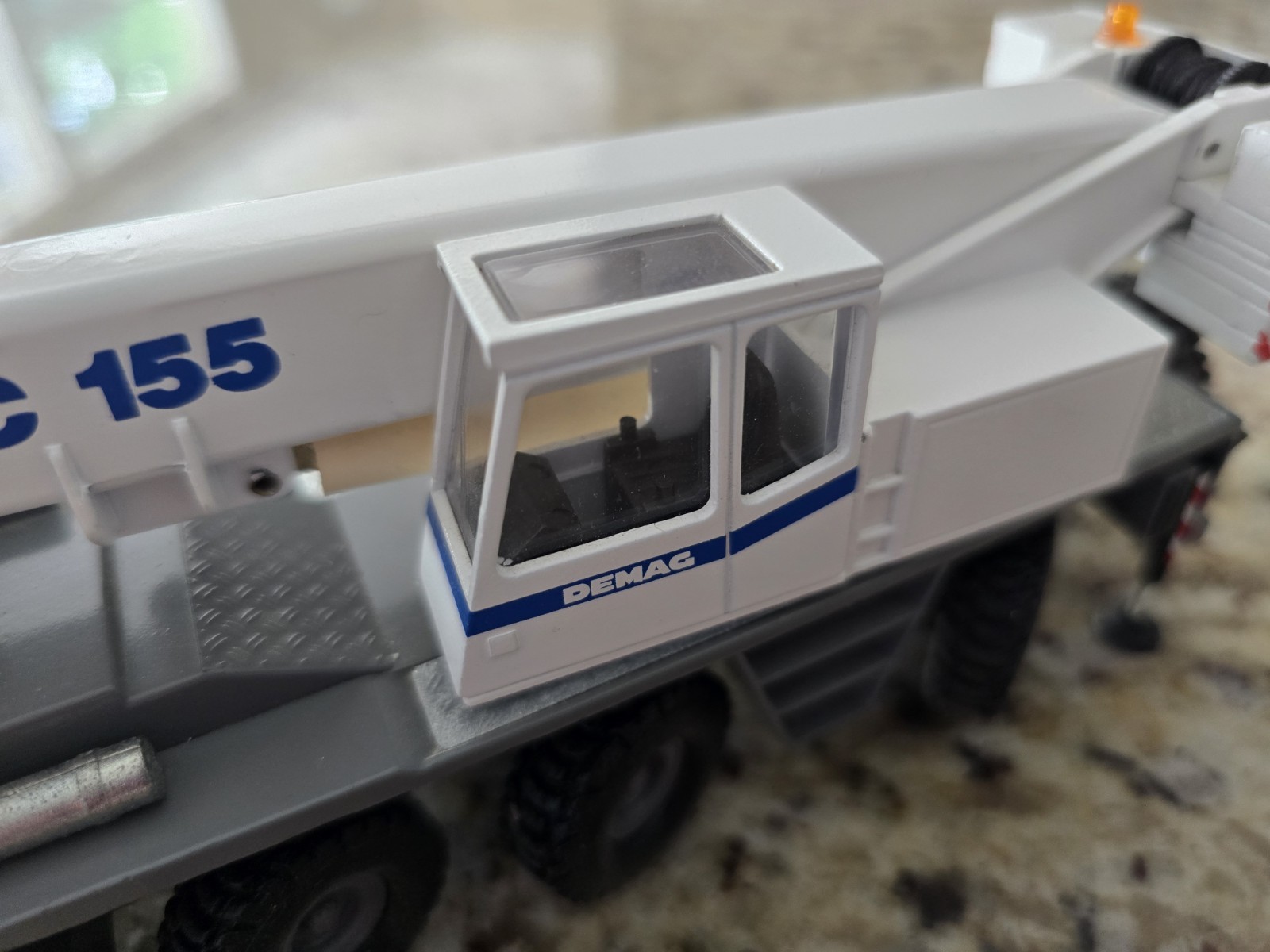 Vintage Conrad Demag AC 155 Telescopic Crane 1:50 Diecast Model Germany NEW