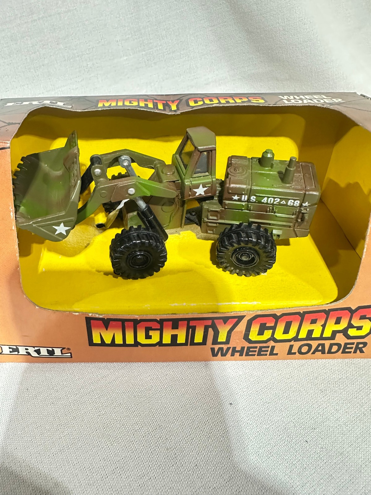 Mighty Corps Wheel Loader By Ertl 1/64th Scale
