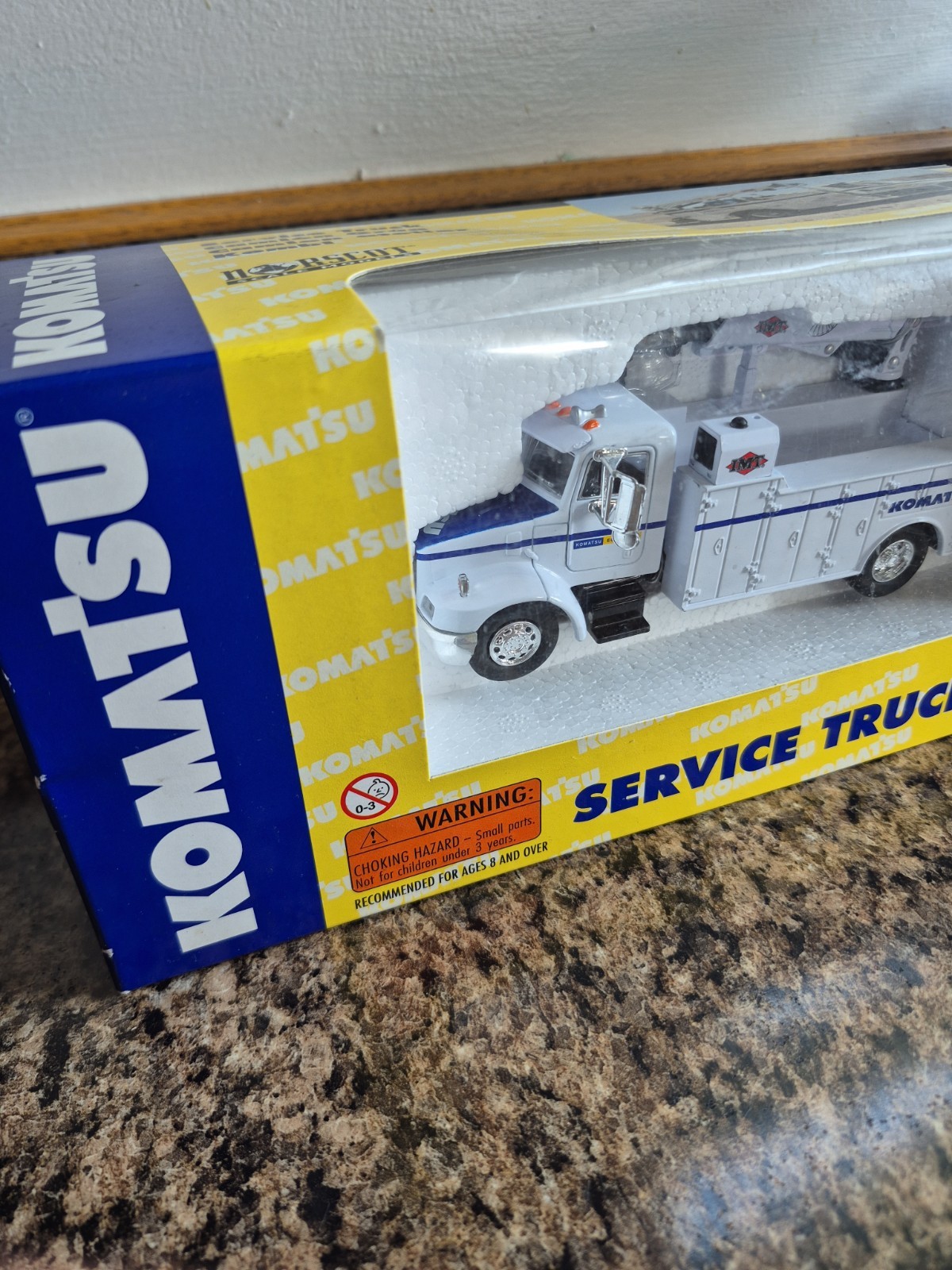 Vintage New Sealed 1/50- Peterbilt/ Komatsu Service Truck by Norscot #57001