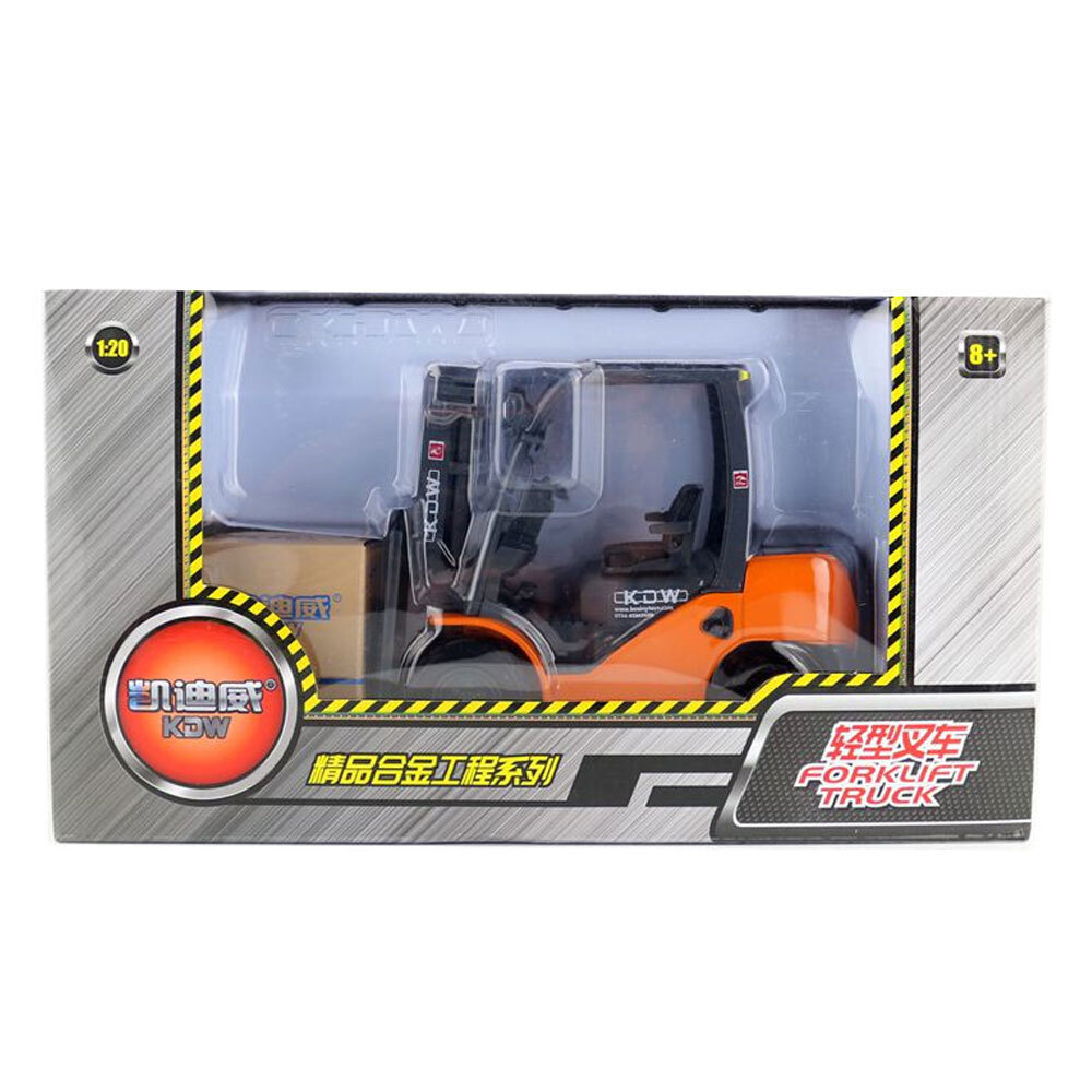 1/20 Forklift Truck Construction Vehicle Diecast Fork Truck Toys for Boys Kids