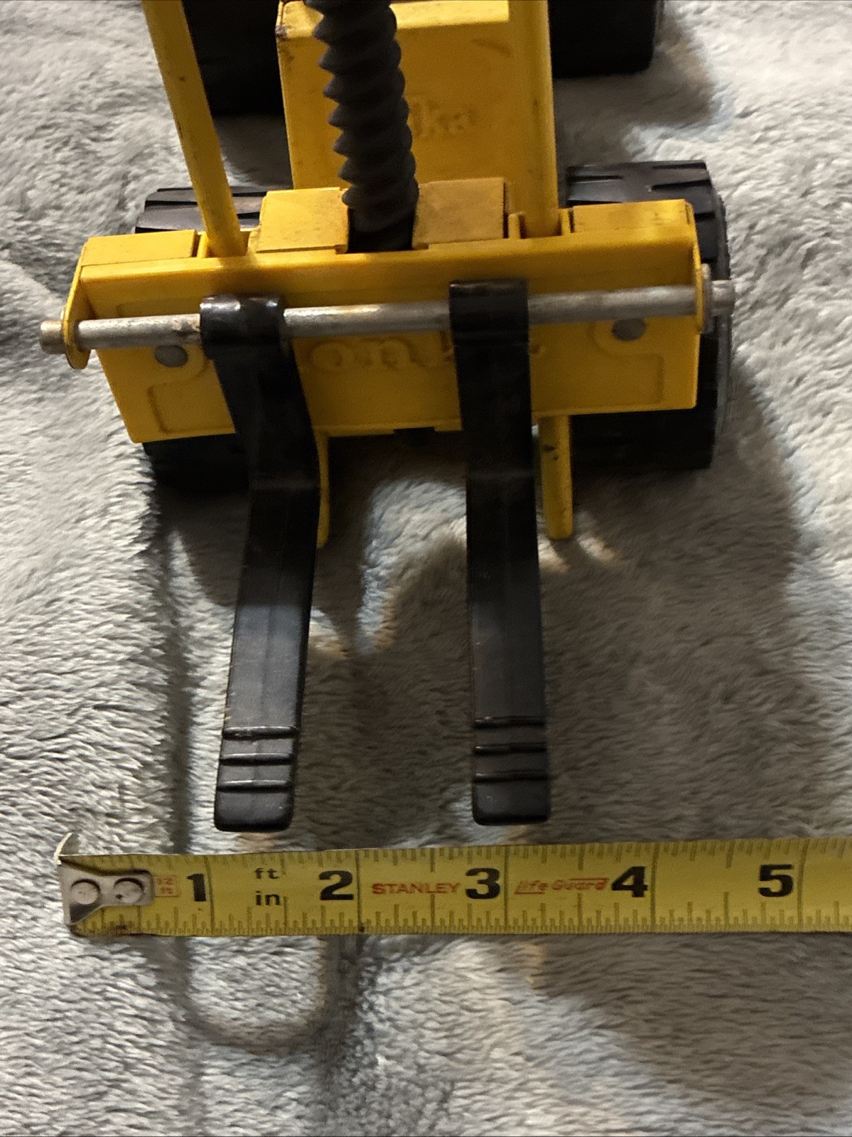 Vintage Tonka Truck 52900 Pressed Steel Metal Toy Forklift XR-101. Good Shape