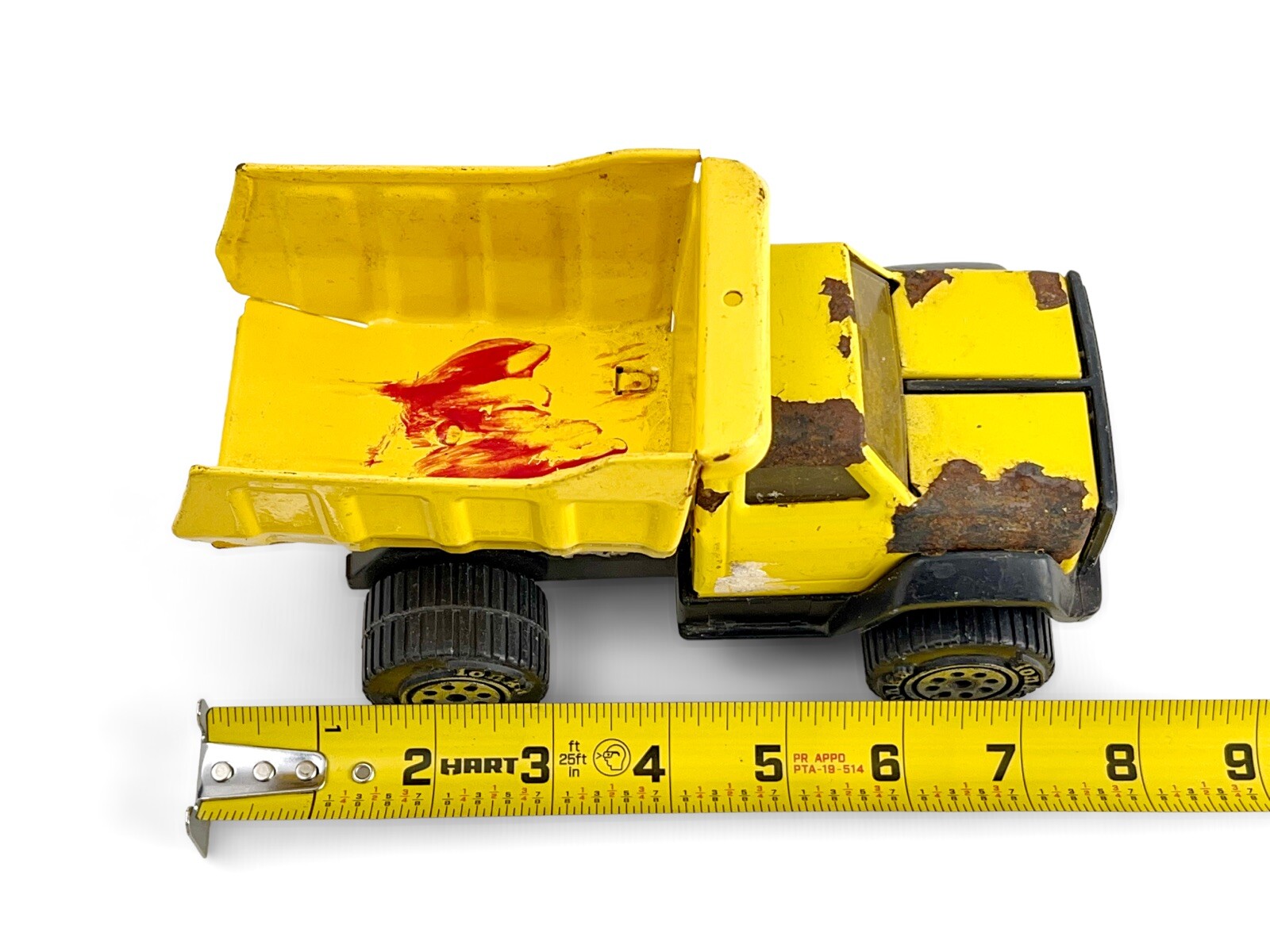 1985 VINTAGE TONKA THE TOUGH ONES pressed steel earth mover dump truck rare