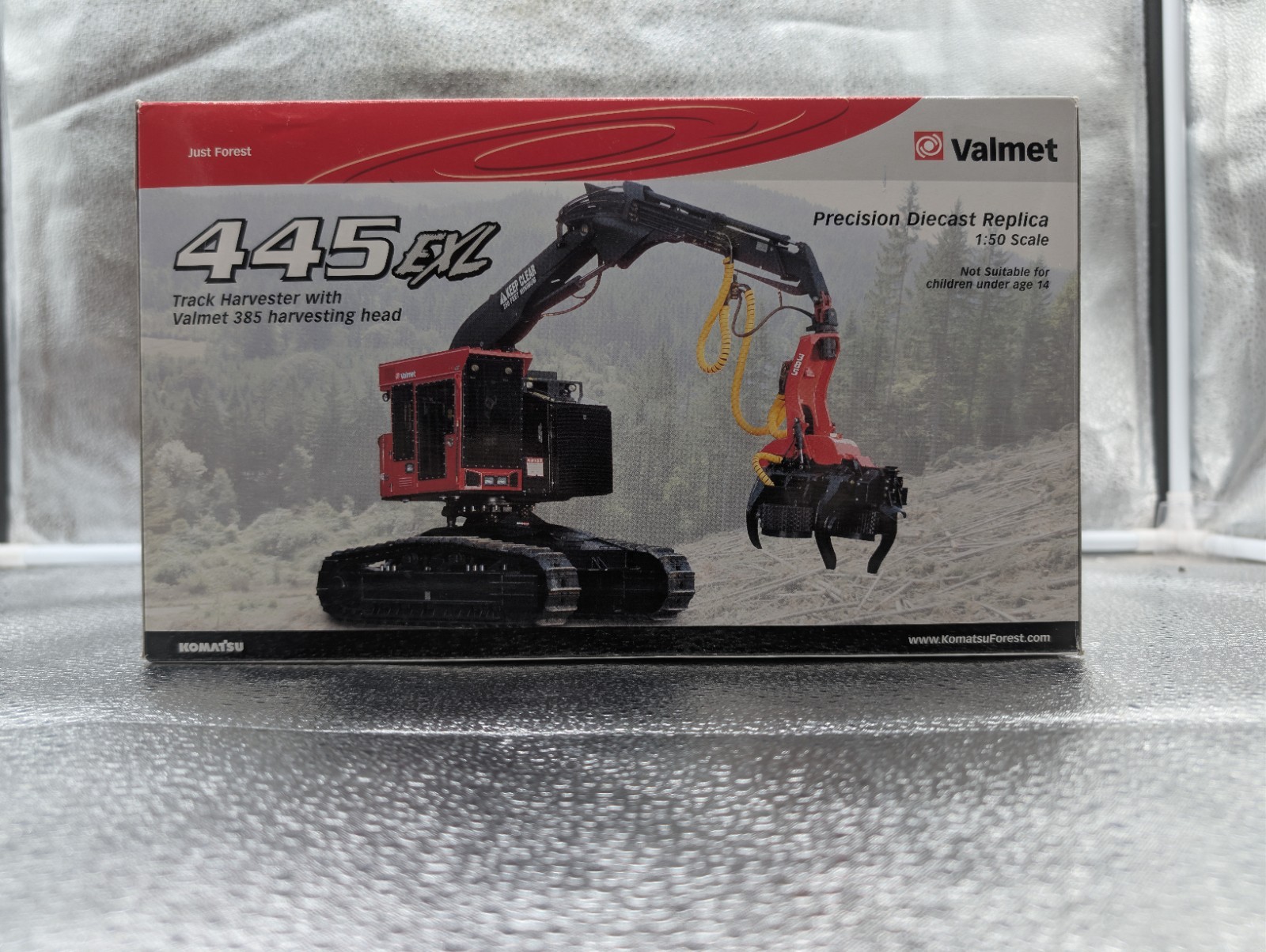 Valmet 445EXL Feller Buncher Track Harvester Sword 1:50 Scale Model #SW3006 New