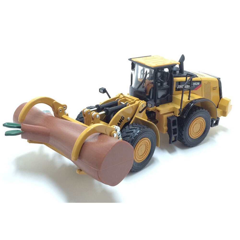 1:50 Wood Grab Truck Toy Model Metal Diecast Toy Car Boys Toys for Kids Gifts