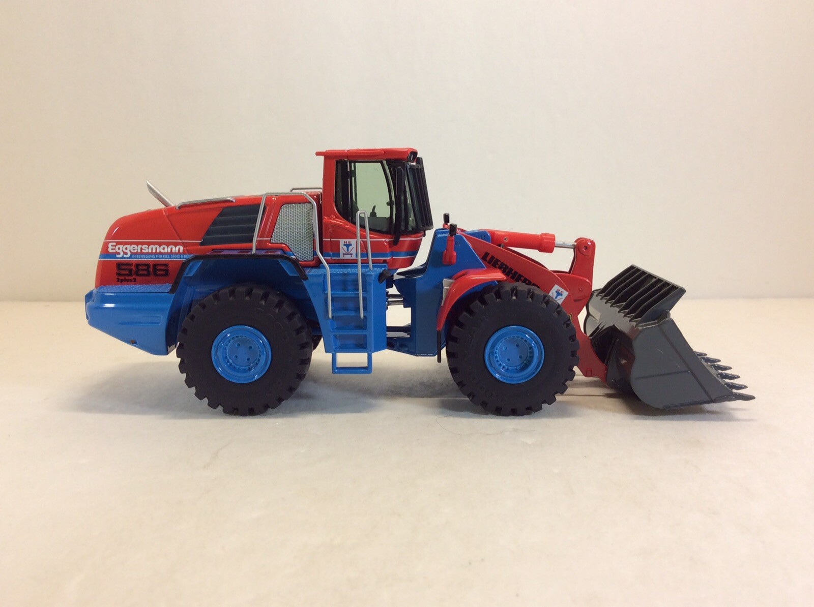 Liebeherr L 586 2 Plus 2 Wheel Loader Eggersmann 1/50 Scale Diecast