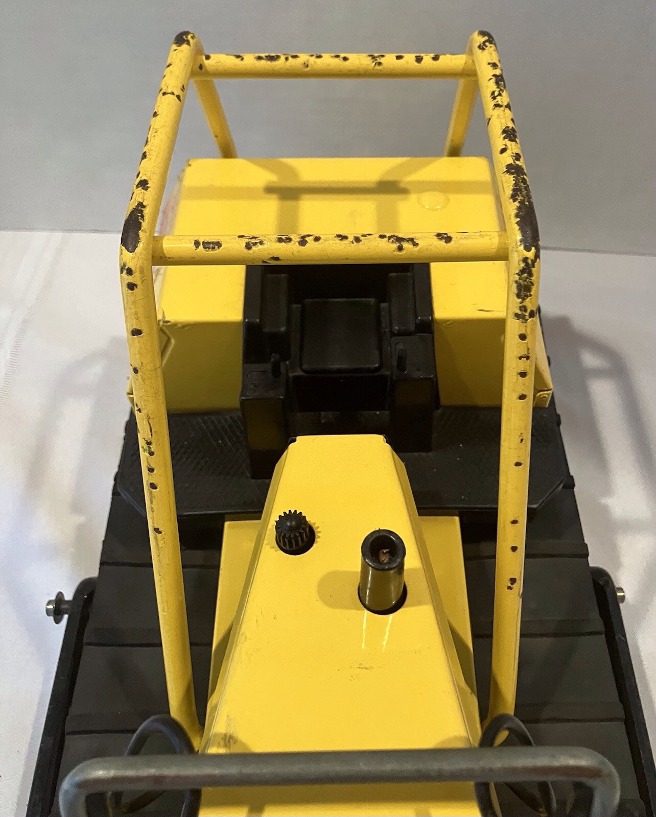 Vintage Tonka Turbo-Diesel Bulldozer, 17”, Pressed Steel