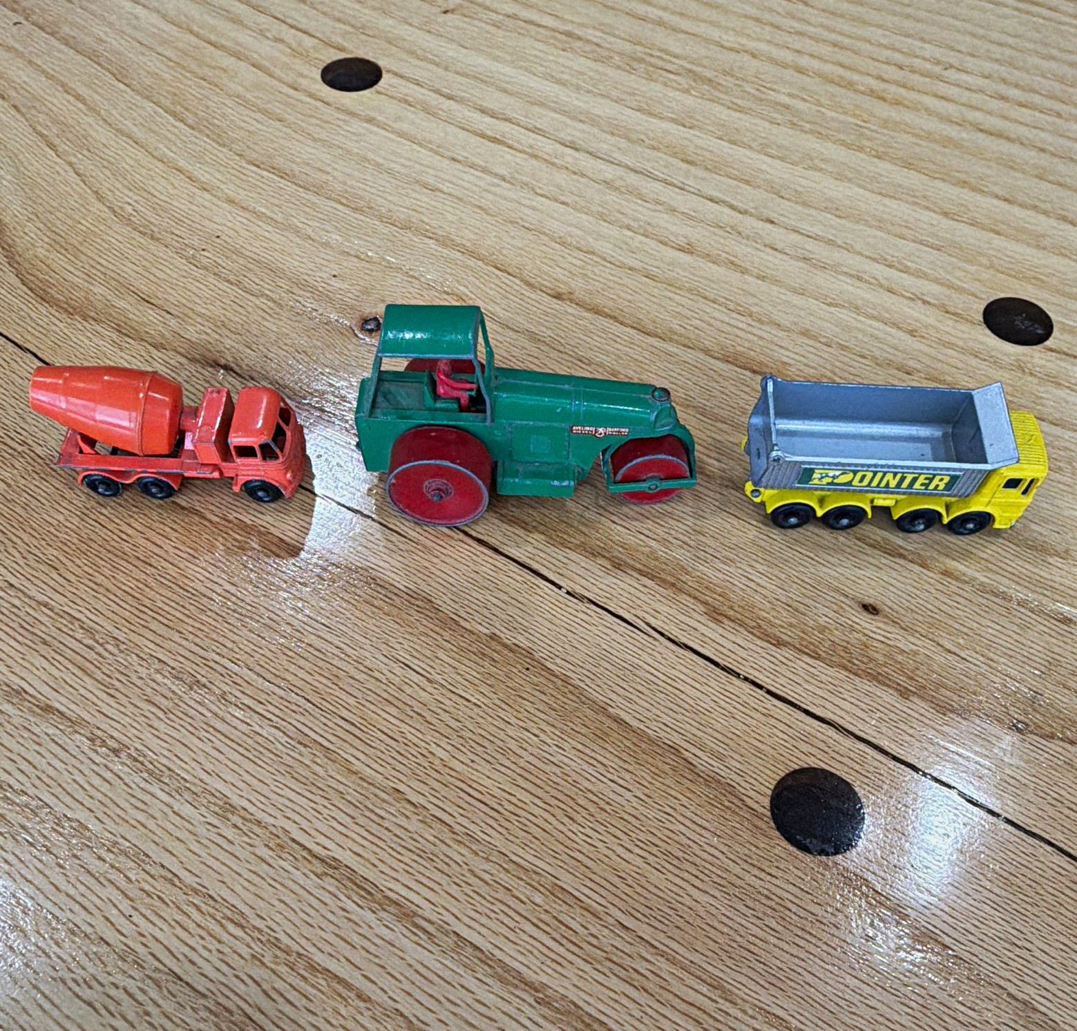 Lesney Matchbox Series King Size Diecast Cement Mixer Road Roller Tipper Lot