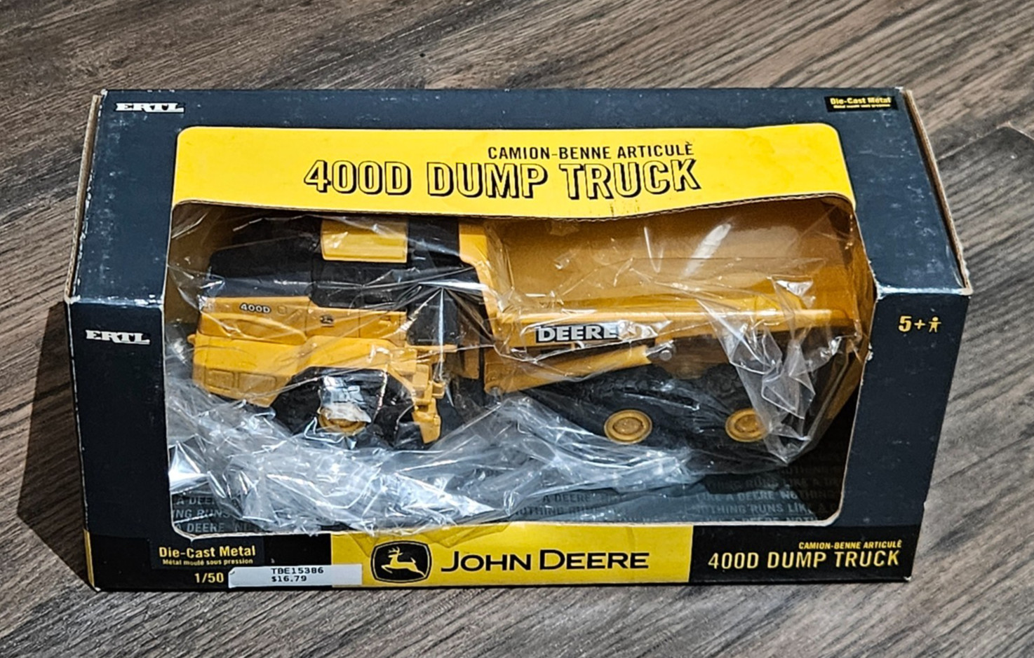 2004 Ertl 1:50 John Deere 400D Dump Truck #15386N NOB