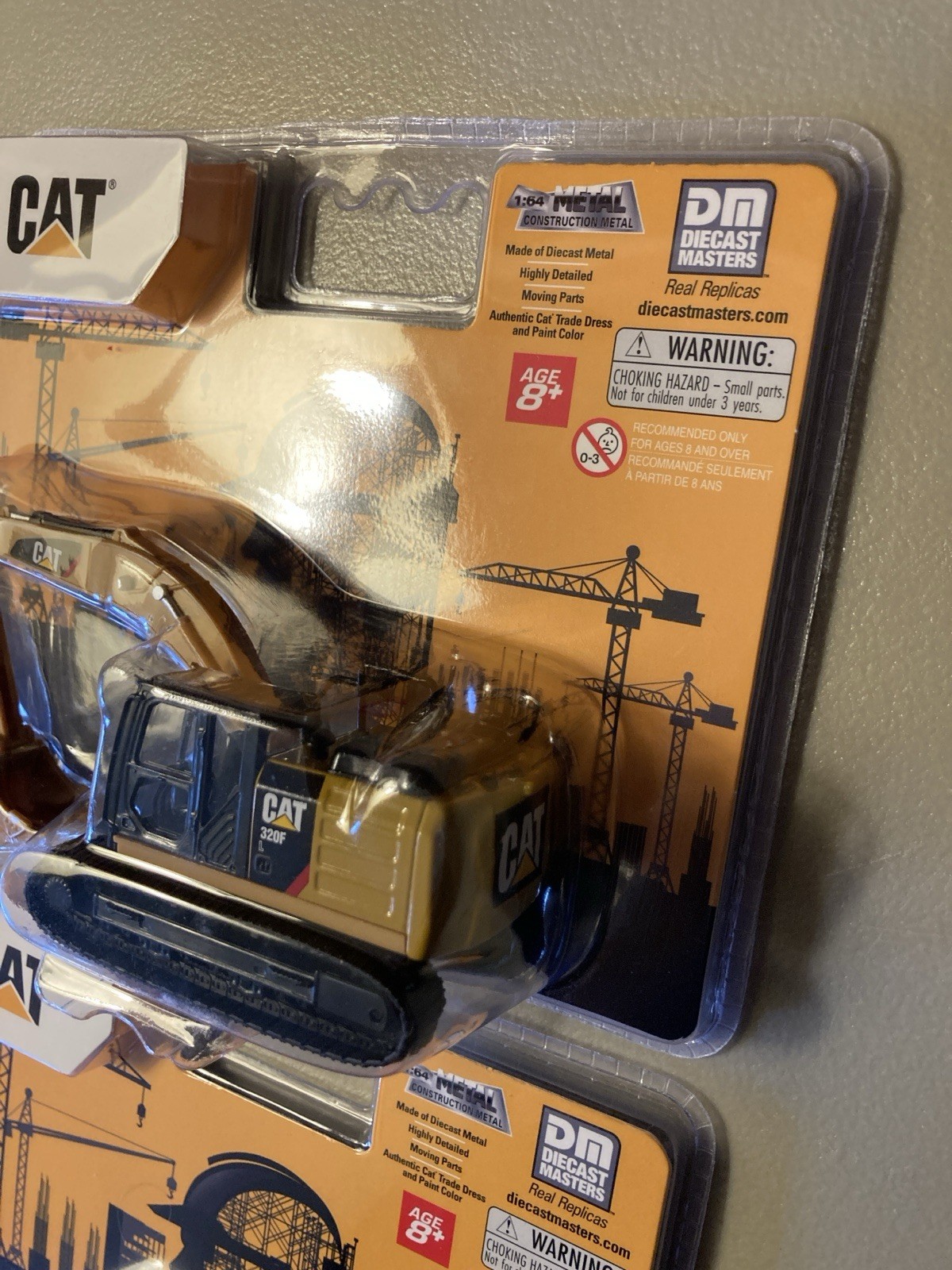 Diecast Masters 1/64 Caterpillar 272D2 Skid Steer 297D2 84647 + Excavator 84644