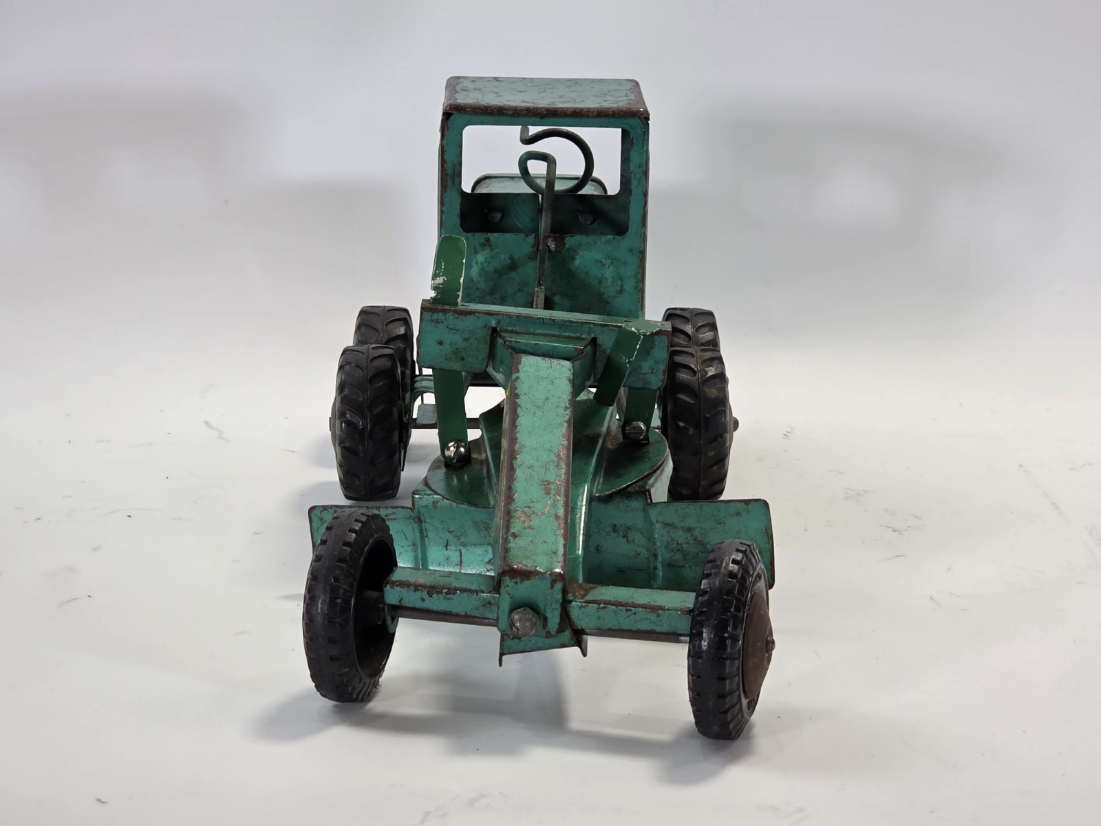 Vintage 1950’s Marx, Power Grader, Steel Toy, Good Condition, Green