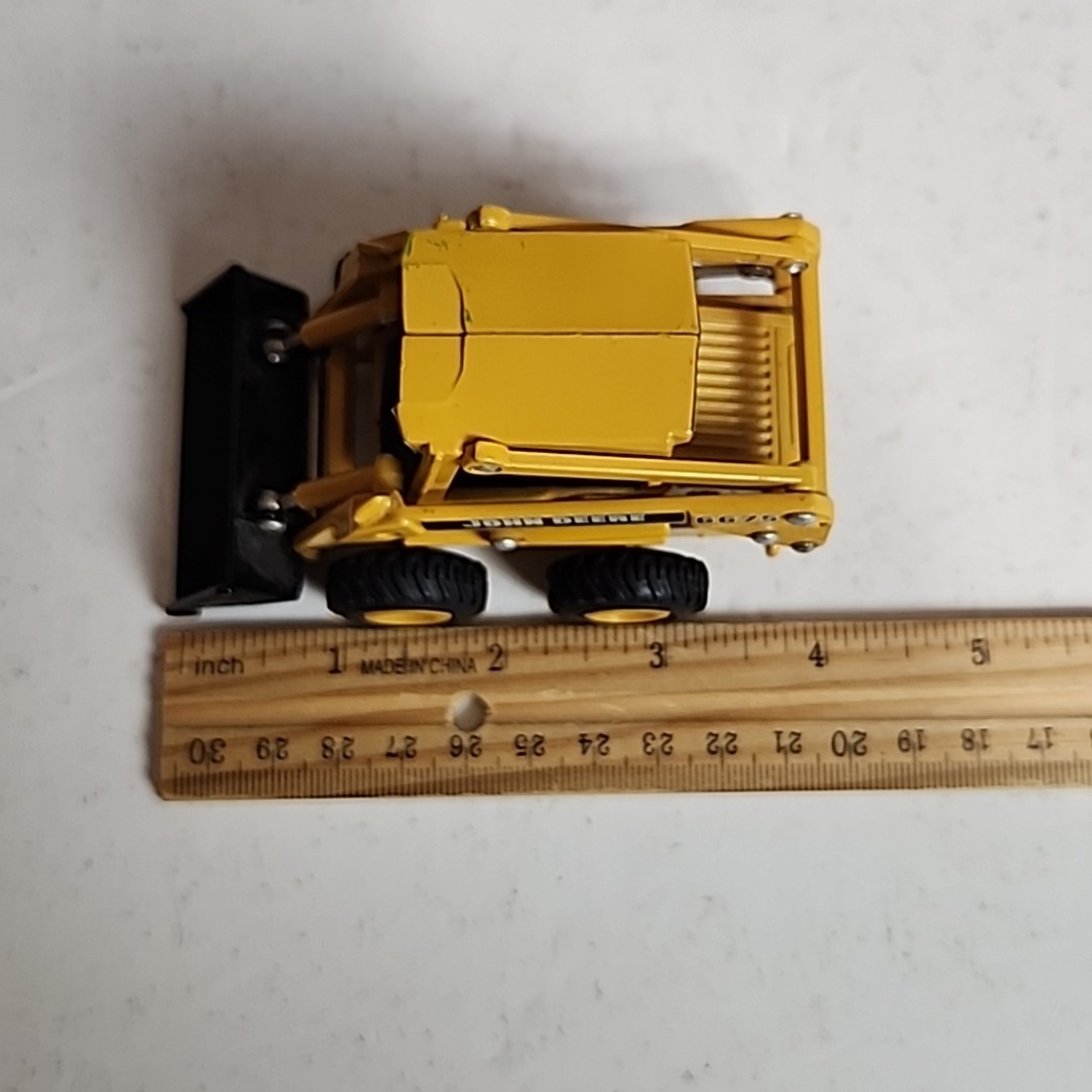 1/32 Ertl John Deere 6675 Skid Steer Loader 1994 Hard To Find Tractor