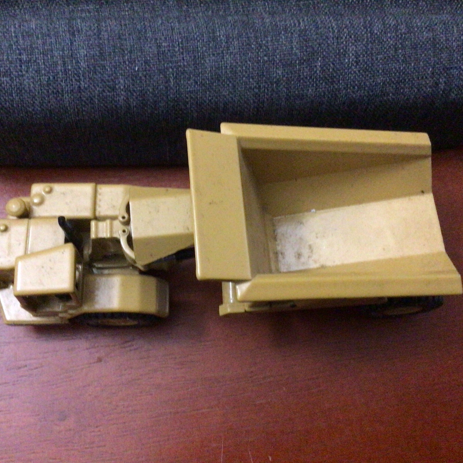 #187 Joal Compact Caterpillar 1:70 Tractor CAT 631 With Tipper Die Cast