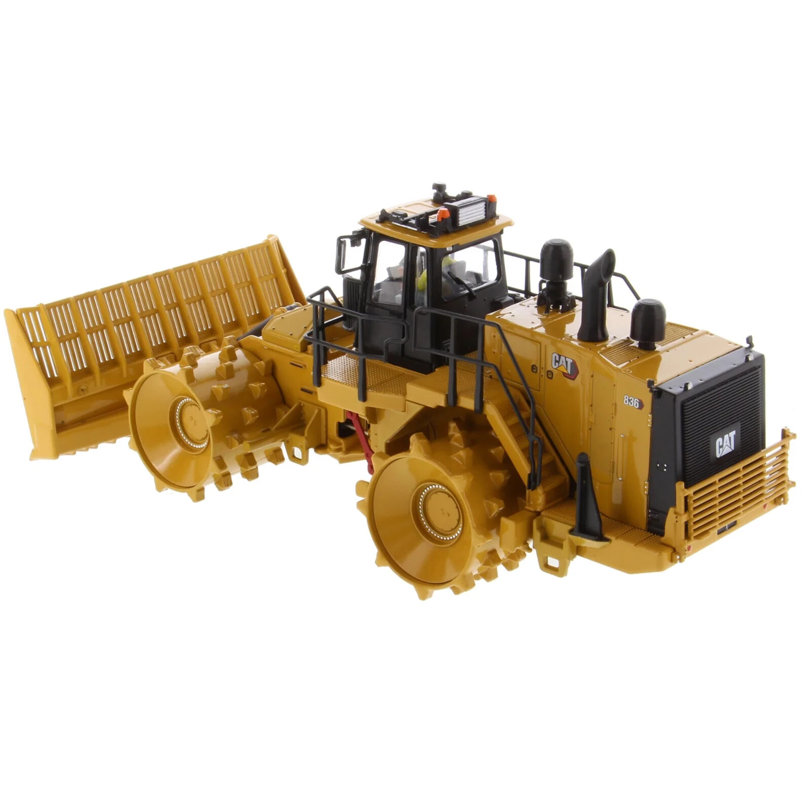 Caterpillar 836 Landfill Compactor 1:50 Scale Model – Diecast Masters 85763